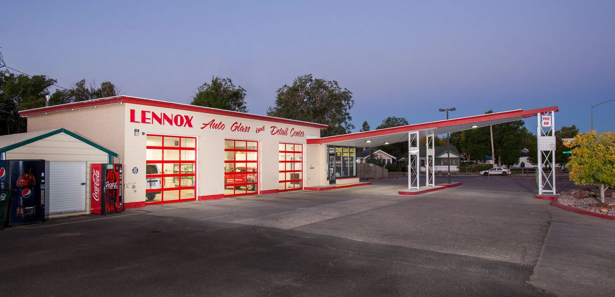 Marketing and advertising photography for the automotive industry, created for Lennox Auto Body in Cheyenne, Wyoming.