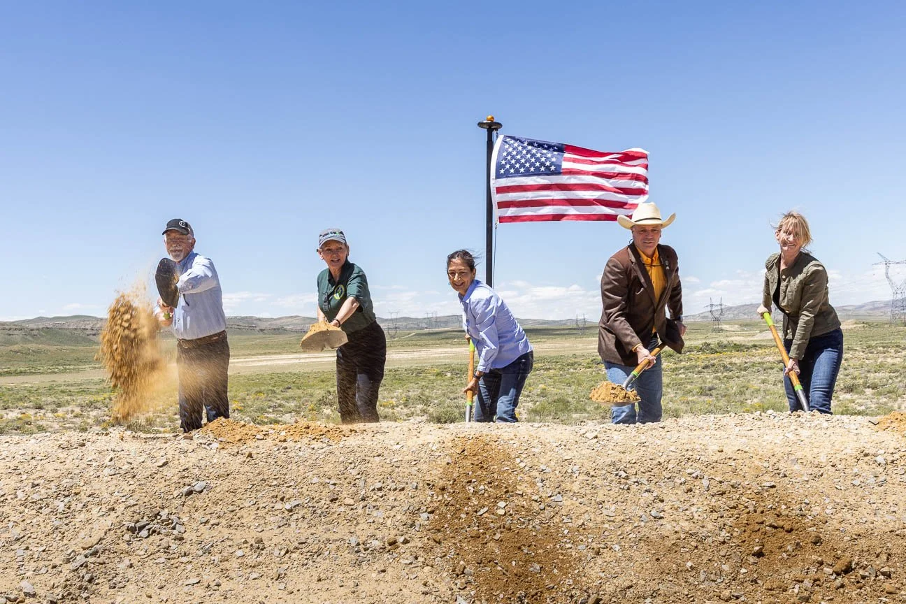 Corporate event photography, including ribbon-cutting and groundbreaking ceremonies.