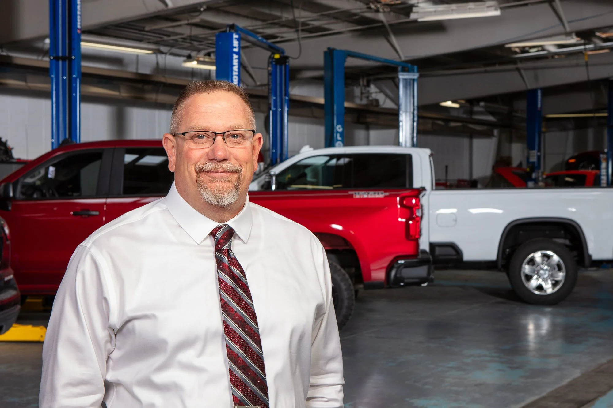 Marketing photography for the automotive industry, created for Tyrrell Chevy Service Department in Cheyenne, Wyoming.