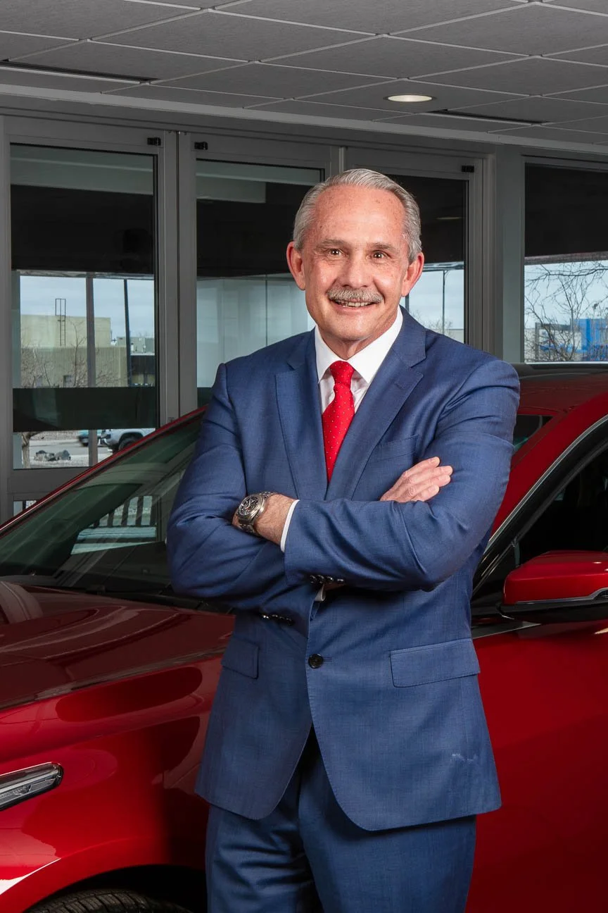 Corporate Executive Portrait, created on location at the client's business.