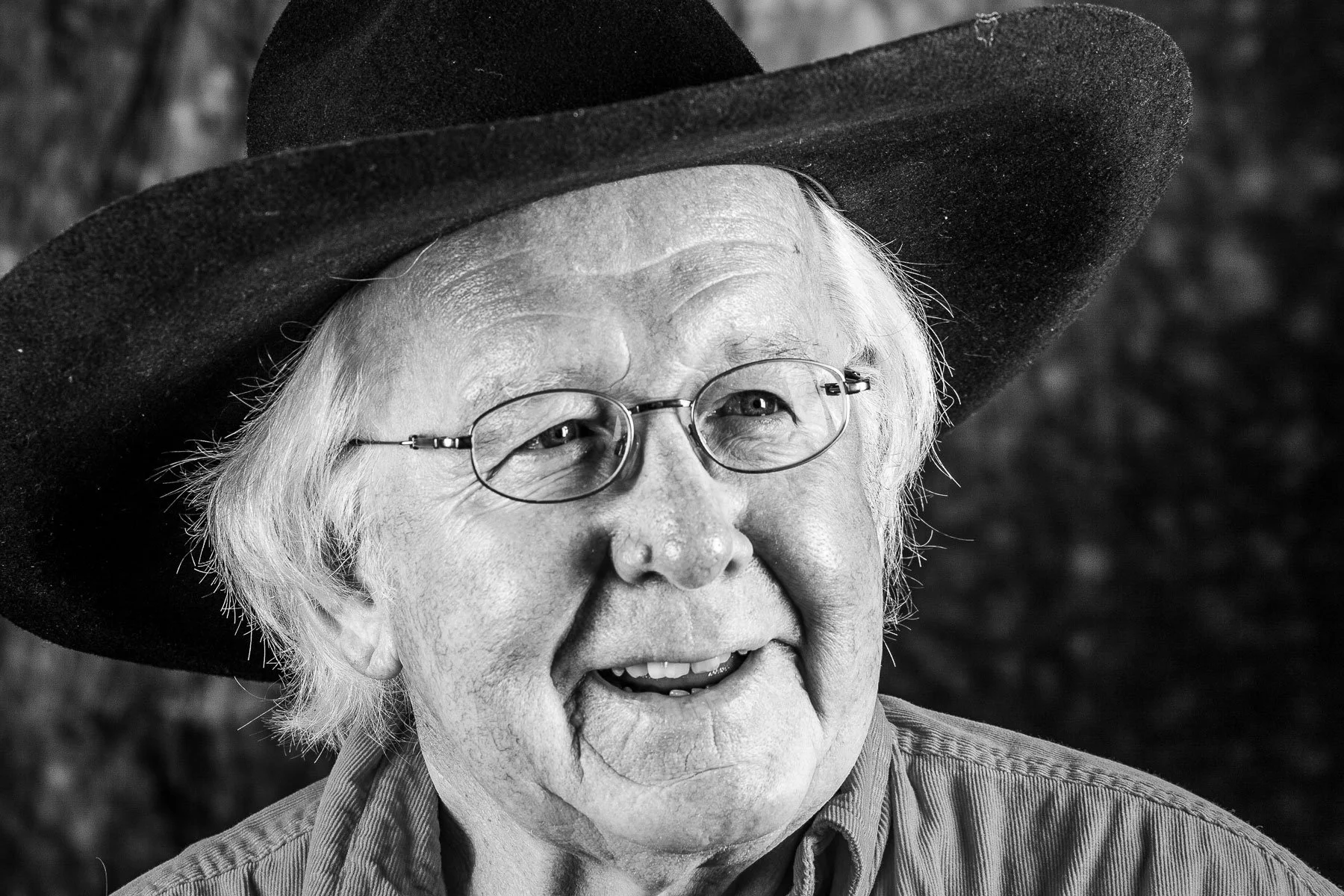 Portrait of Garth from our black and white portrait project "Faces of Character" in 2010.