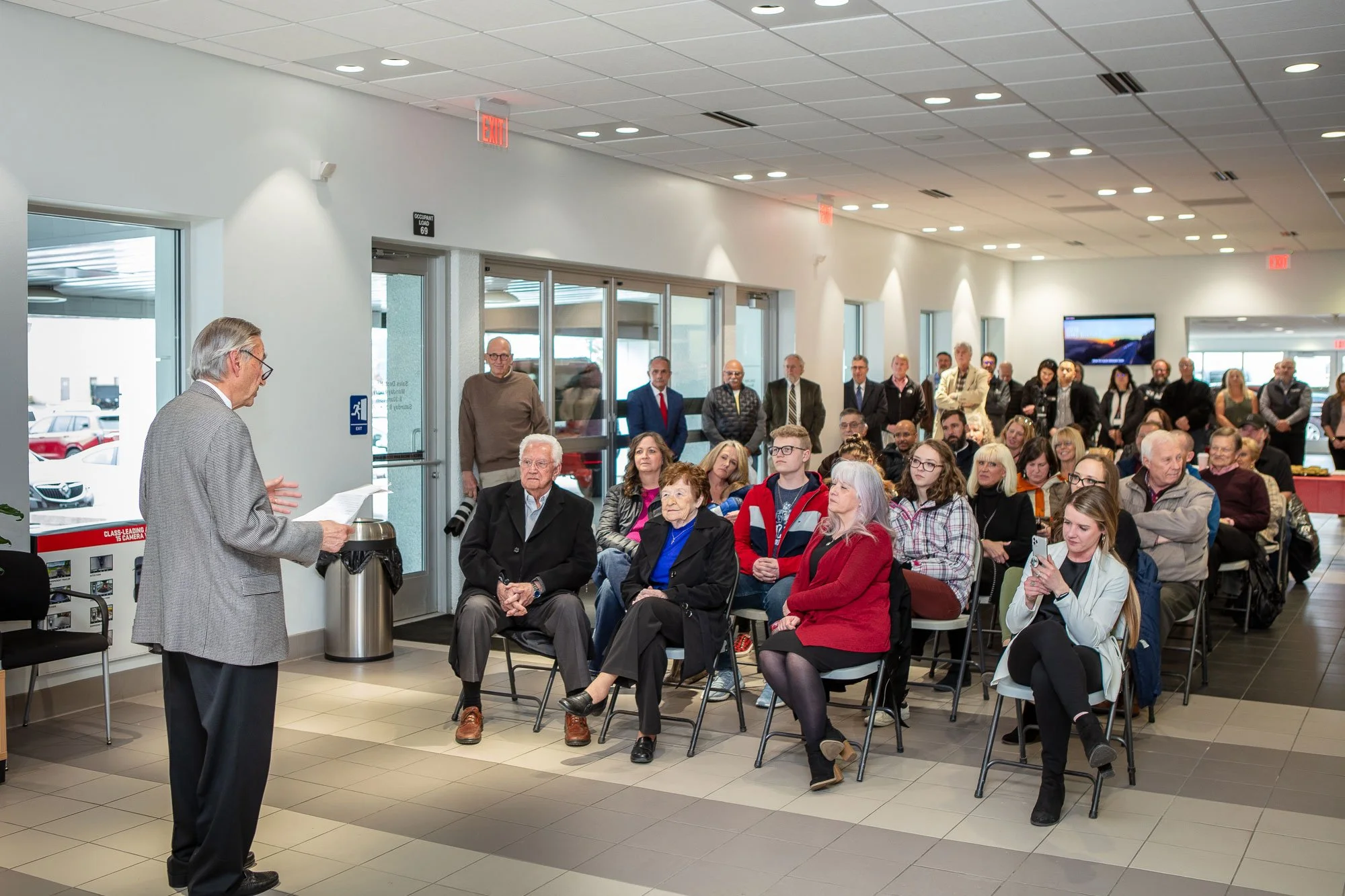 Event photography at business after hours in Cheyenne, Wyoming.