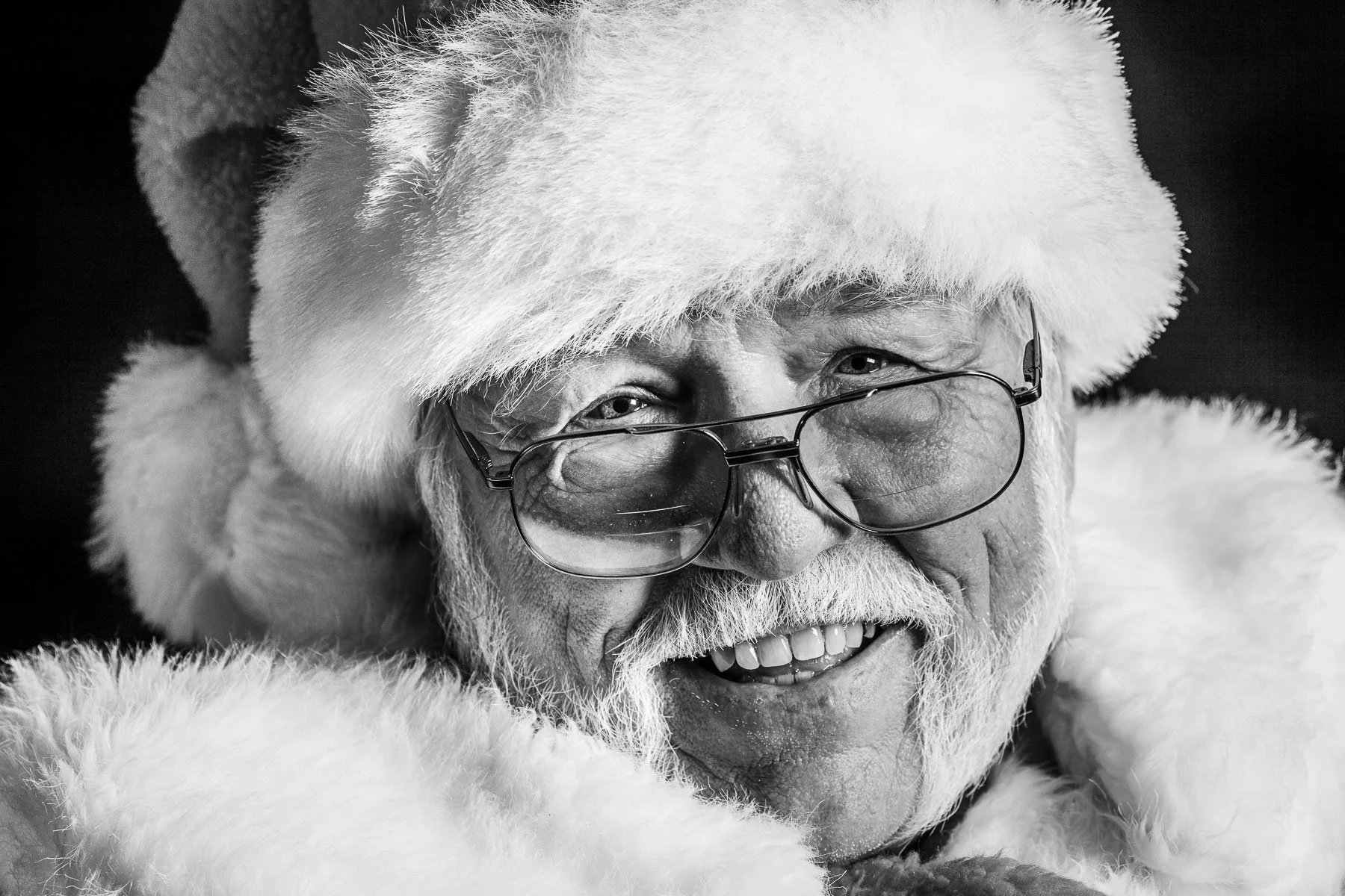 Cowboy Santa, portrait for the Faces of Character Project in 2010-2011.