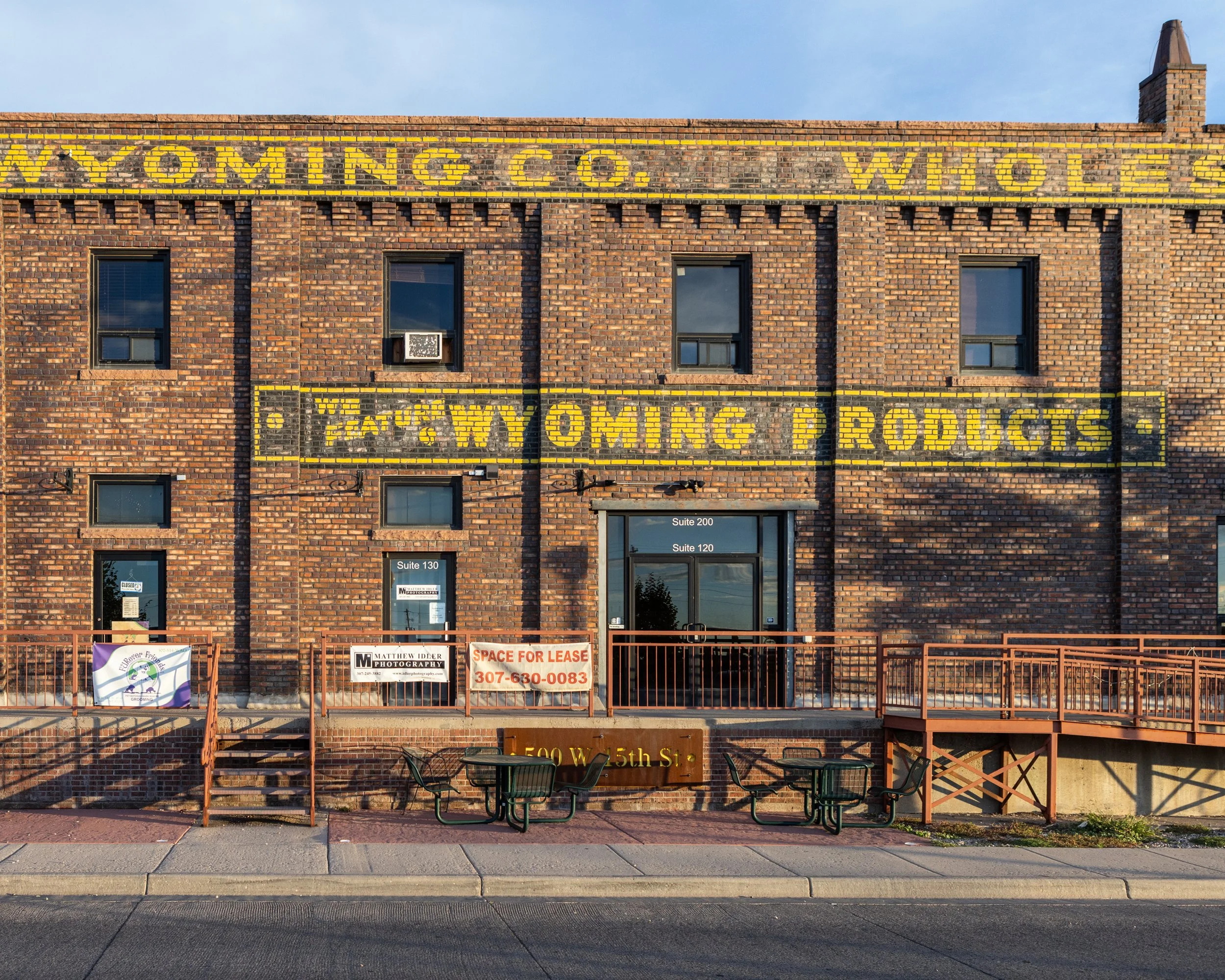 Studio located in downtown Cheyenne.