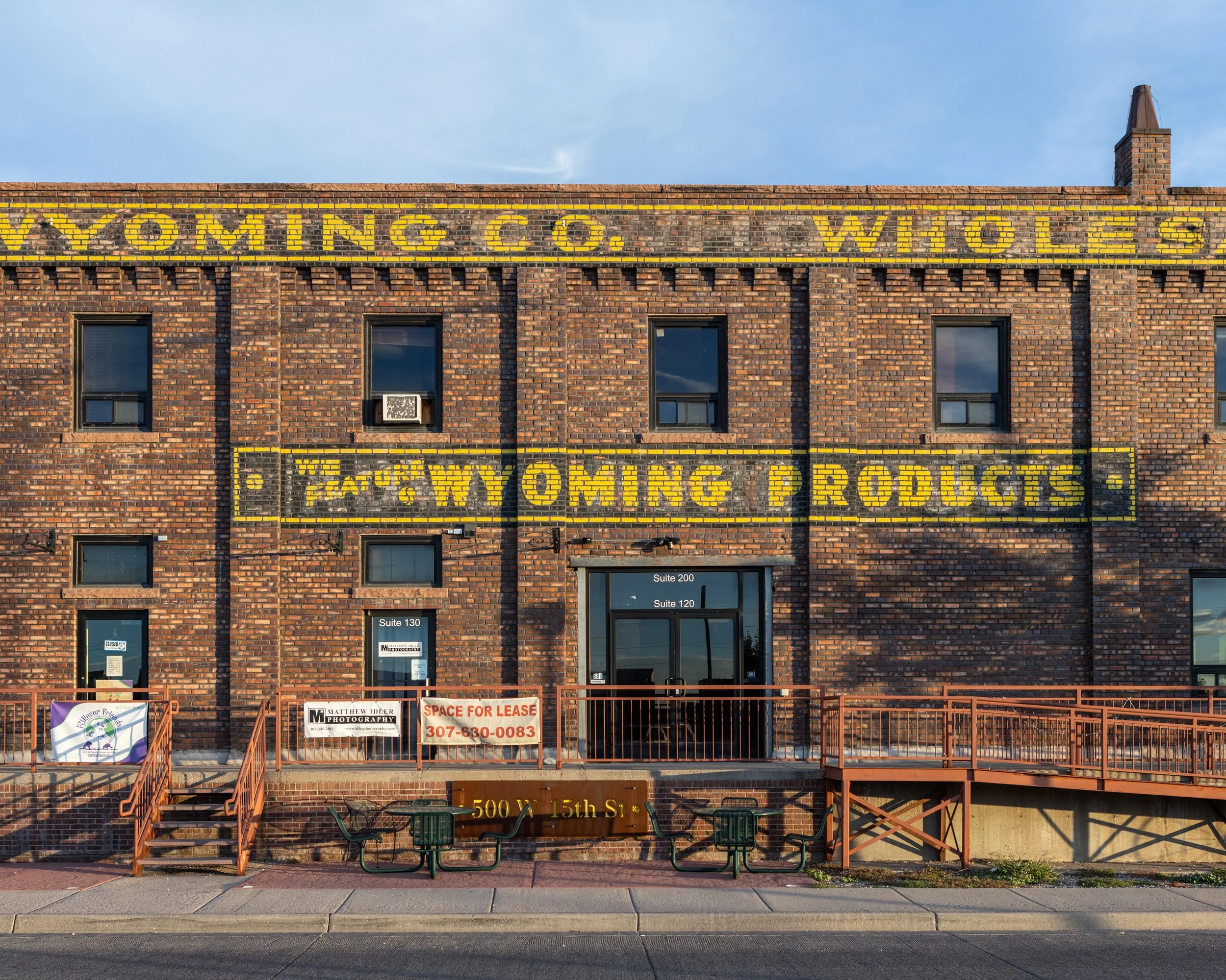 Studio located in downtown Cheyenne.