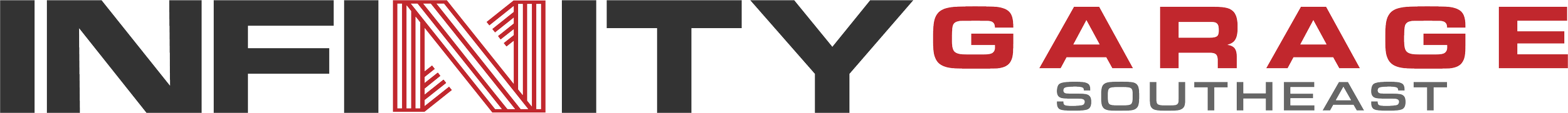 Horizontal Logo for Infinity Garage Southeast.