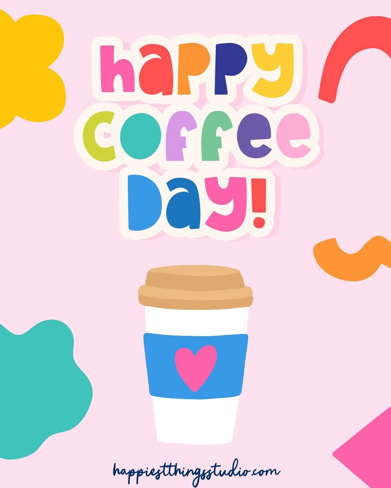 May your coffee be strong today! Happy National Coffee Day! ☕️✨