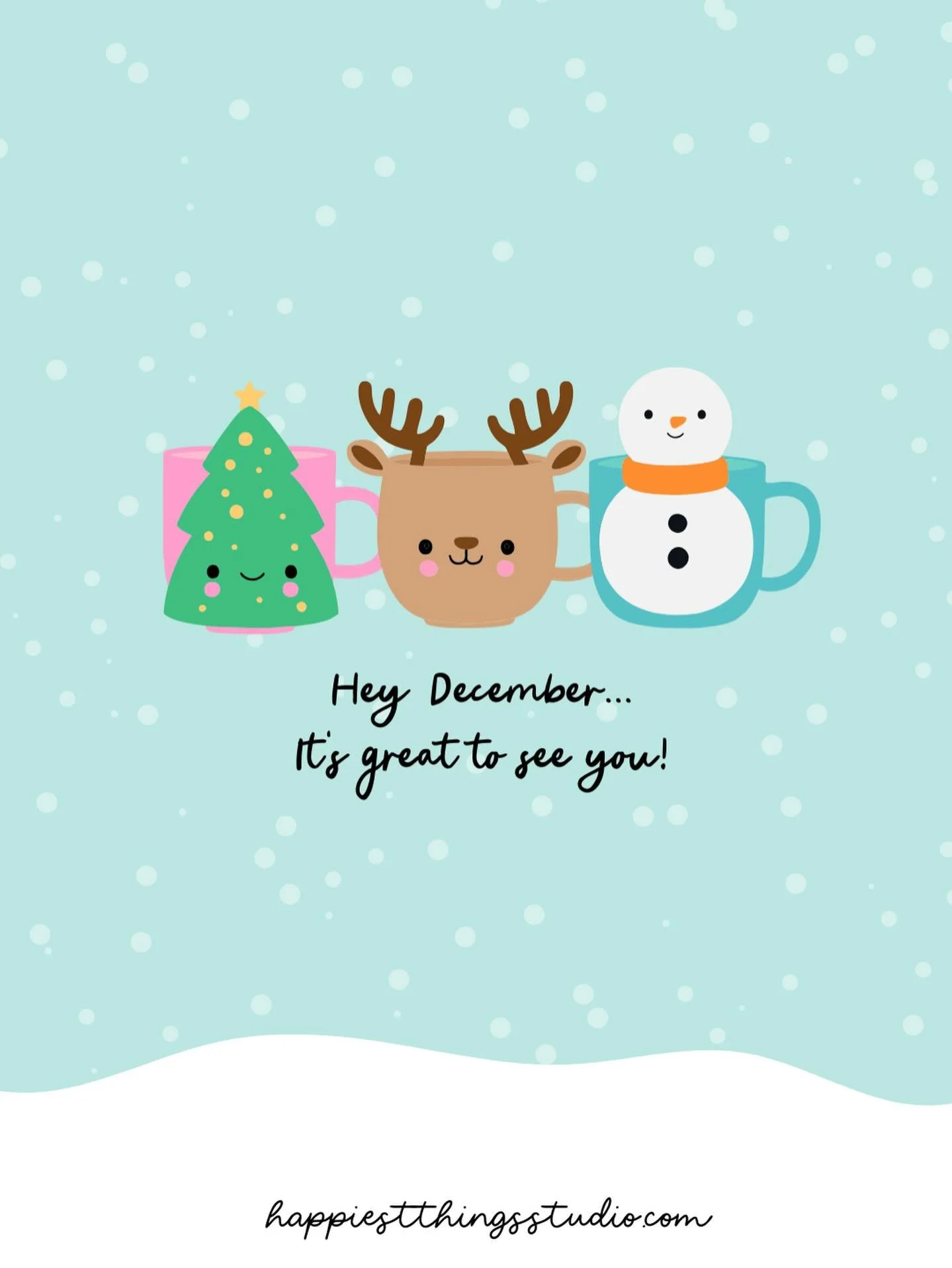 Happy December! ✨🎄🩷