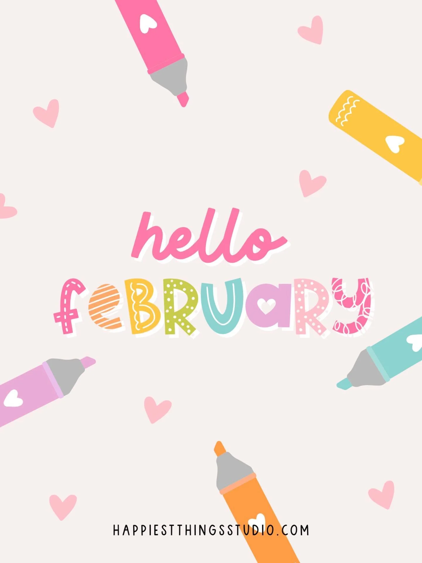January felt five years long!  Hello February! 🩷✨💌