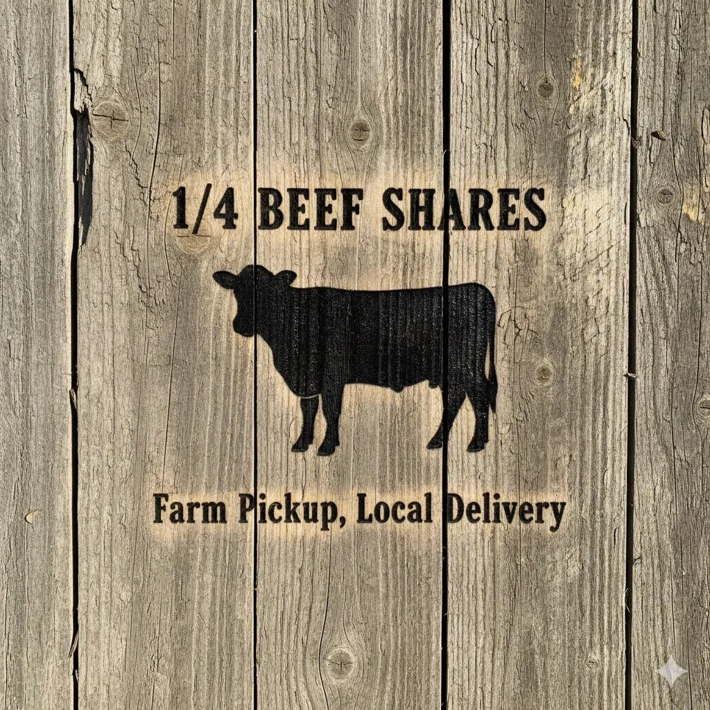 1/4 cow  (100-125 pounds)