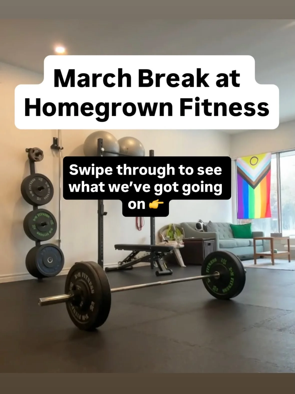 March Break at Homegrown is almost here!

From March 16&ndash;22 we&rsquo;re hitting pause on our usual programming and shaking things up with a week of creative workouts, new movements, partner challenges, and skill-building. Think of it as a deload