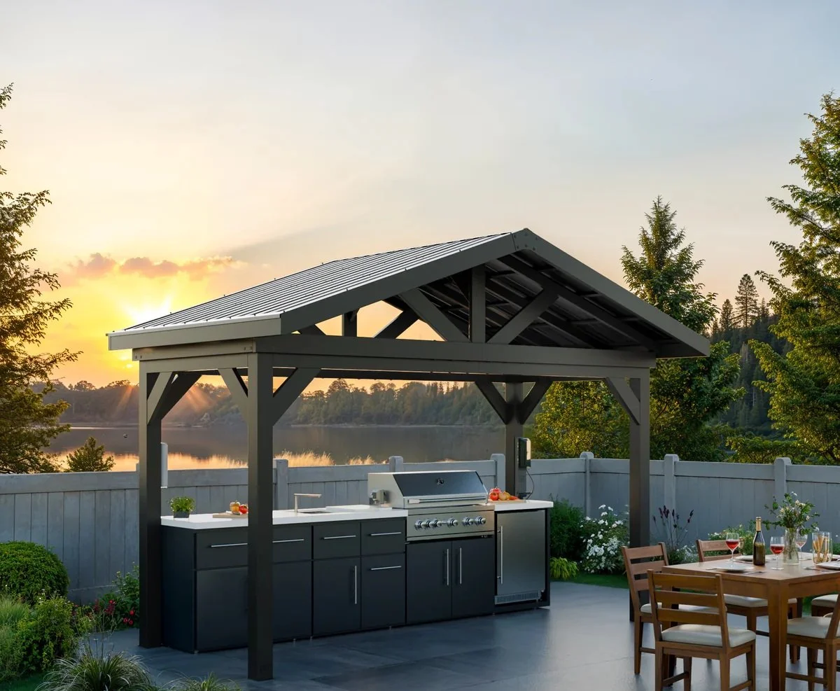 Lancaster Linear Outdoor Kitchen