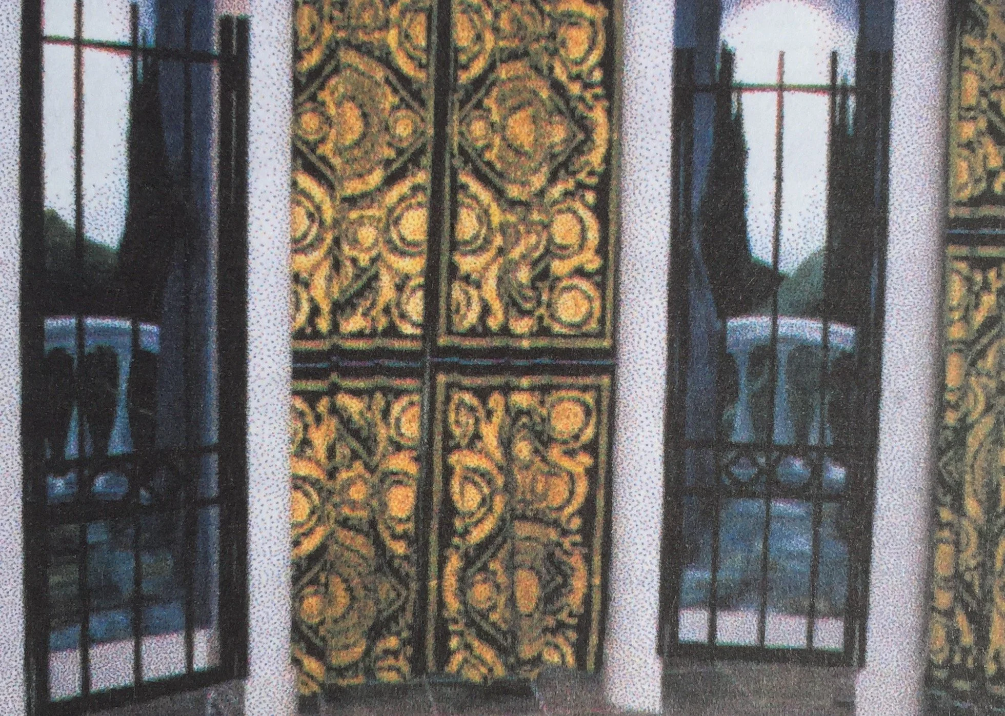 Versace | Trompe L'oeil | 4ft. x 10ft. | $18,000
