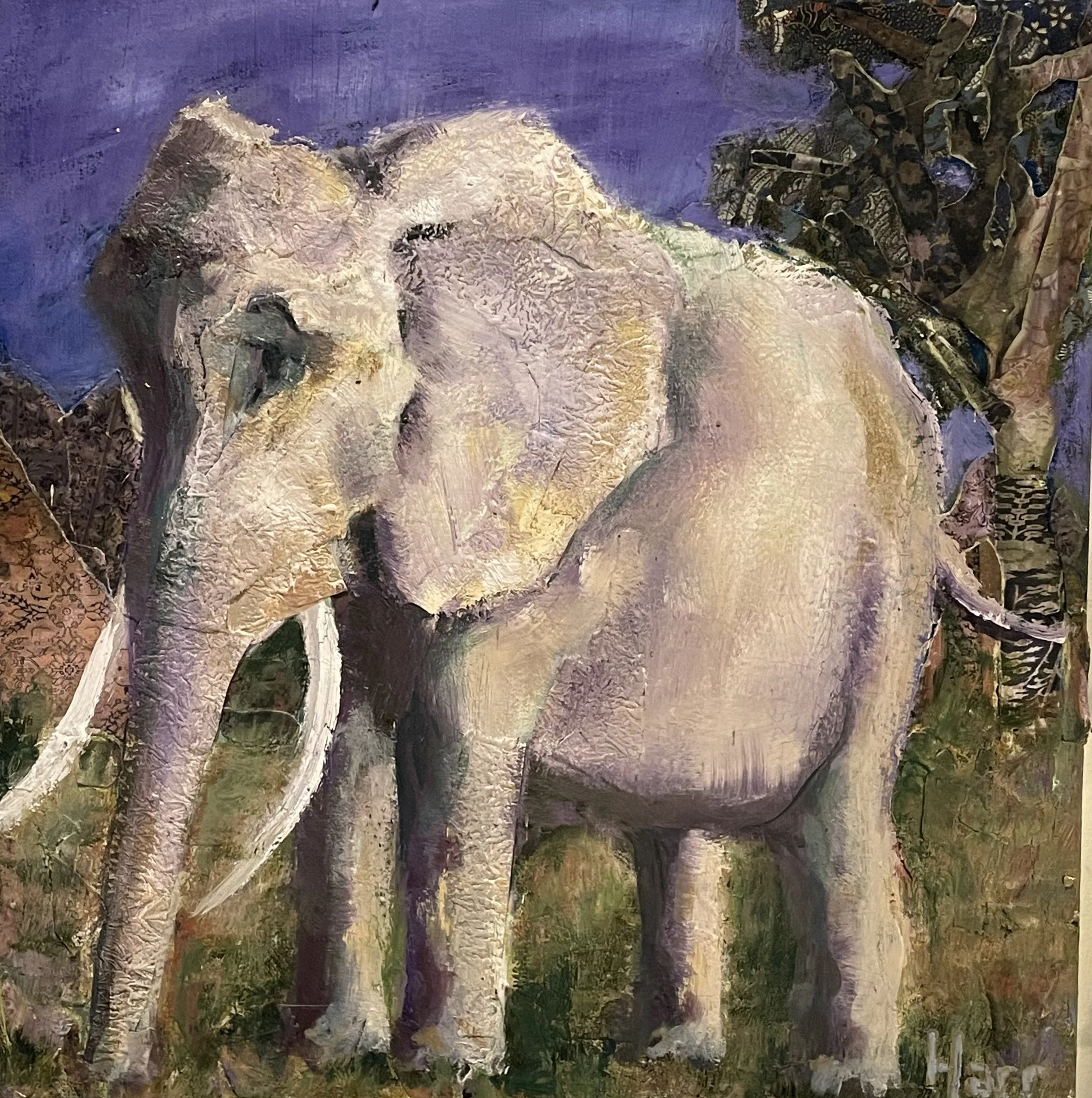 Jasiri ("Brave") | Oil on Canvas | 20in. x 30in. | $2400
