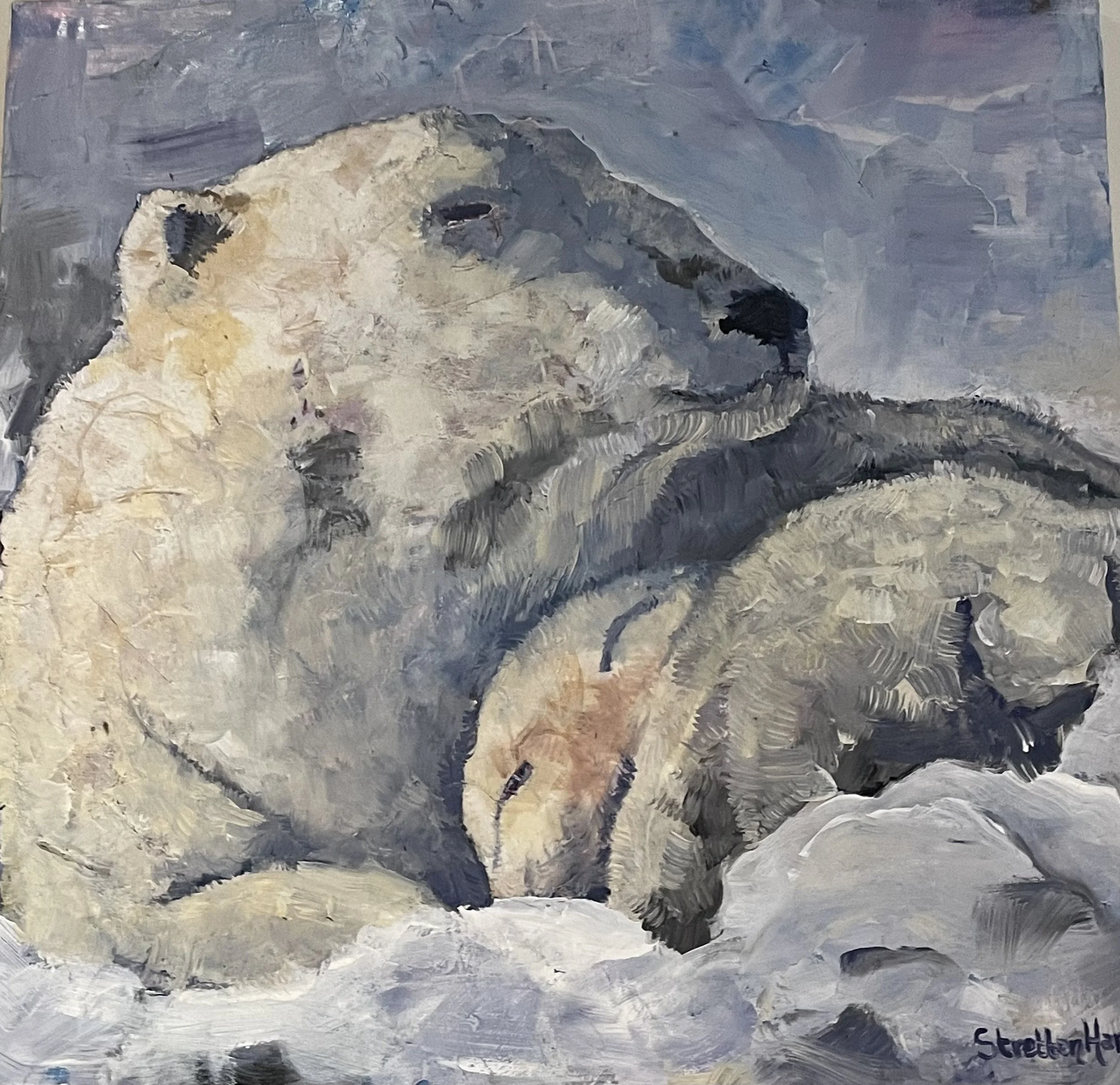 A Mother's Love | Oil on Canvas | 20in. x 30in. | $2400