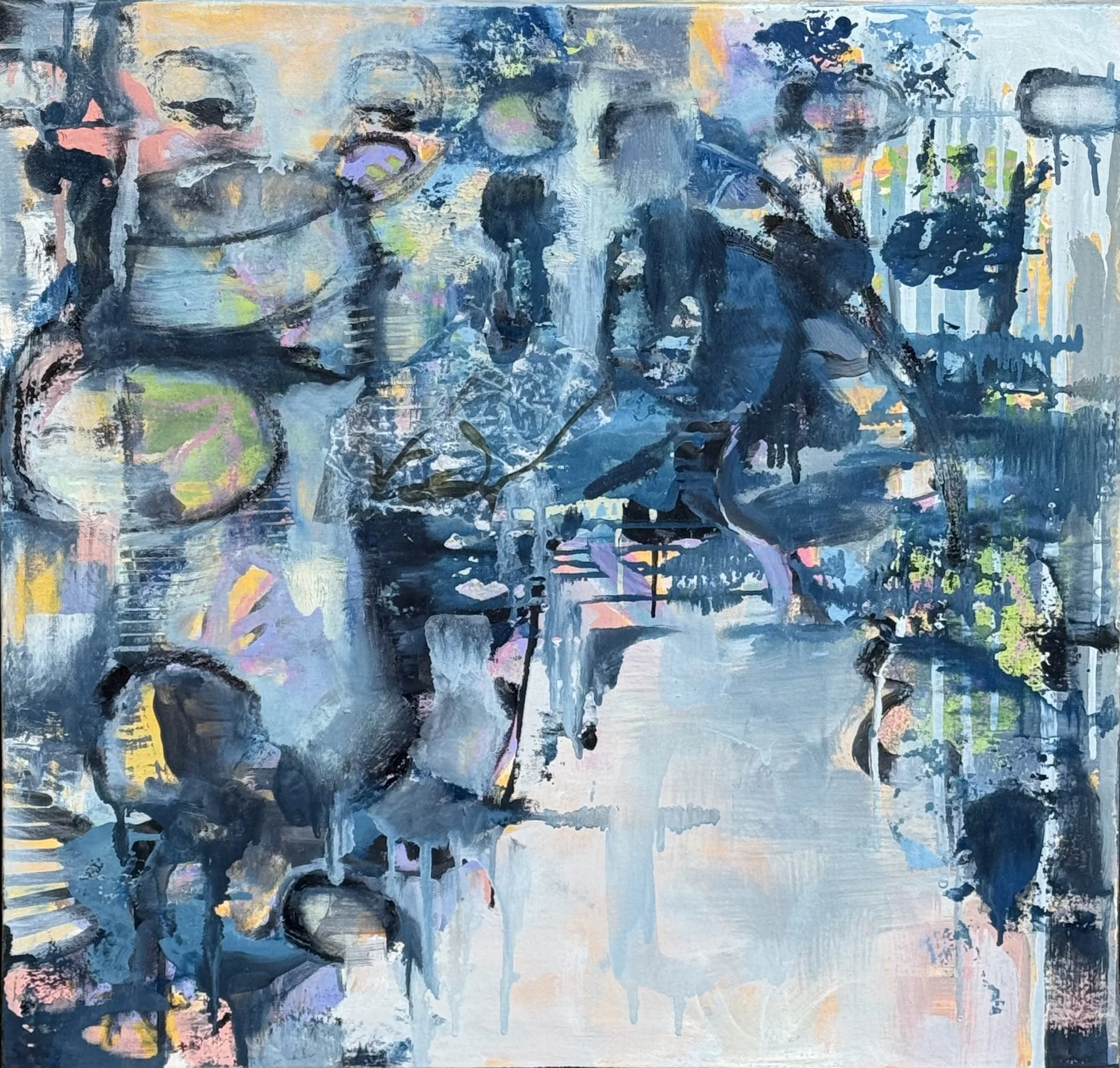 Eye Catcher | Oil on Canvas | 36in x 36in | $2100 [Click painting for full view.]