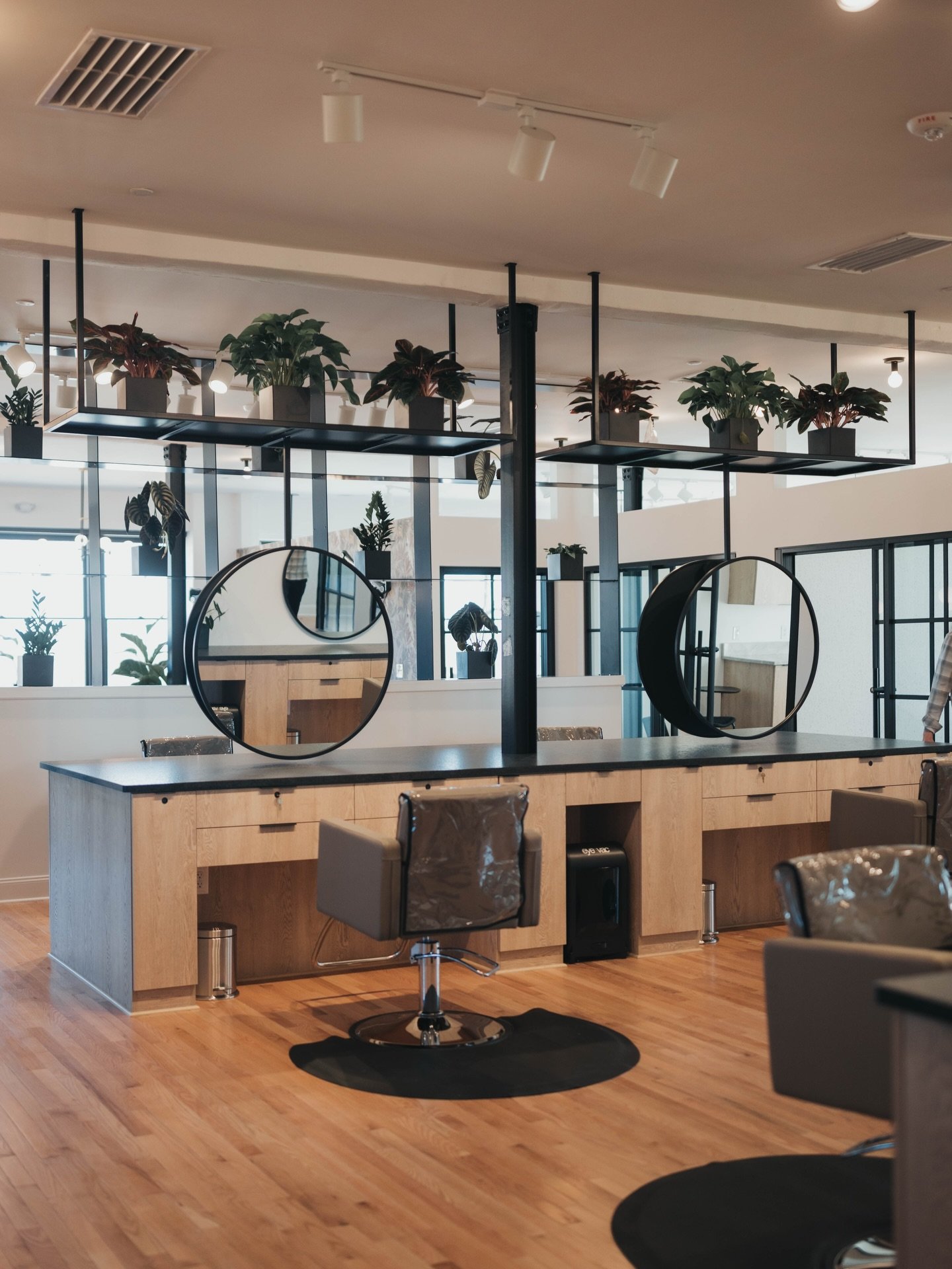 Open space, happy place ✨You&rsquo;re going to have a great time and even better hair! #clevelandhairstylist #lakewoodsalon #lakewoodhair