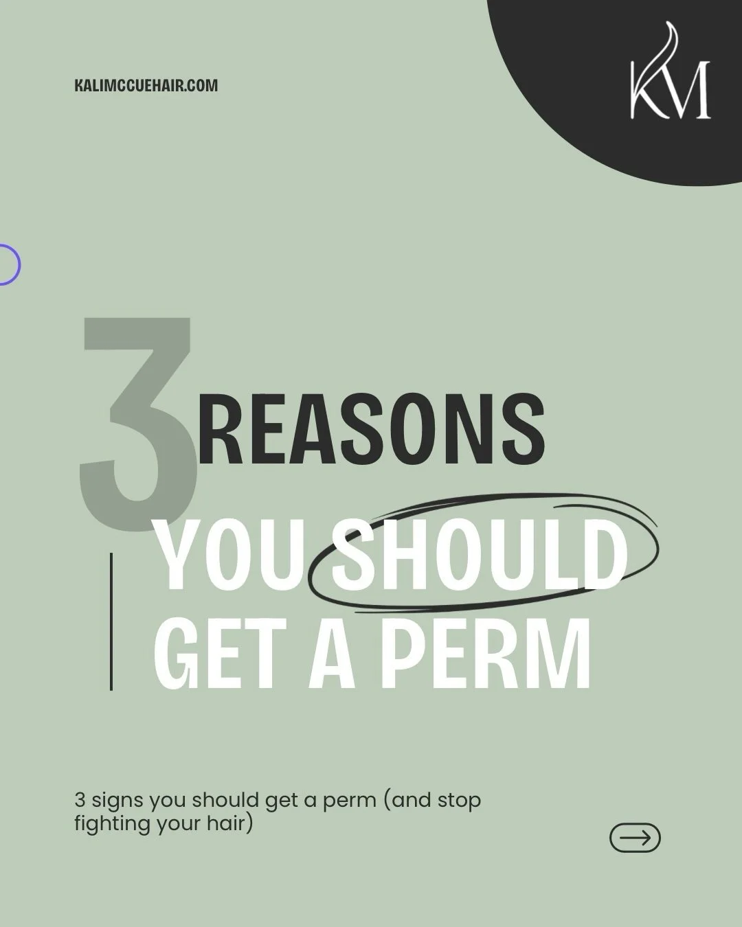 Most people who need a perm&hellip; don&rsquo;t even realize it!
If your hair won&rsquo;t cooperate, falls flat, or just doesn&rsquo;t feel like you anymore, there&rsquo;s usually a reason.

Modern perms are not the tight, crunchy curls people are sc