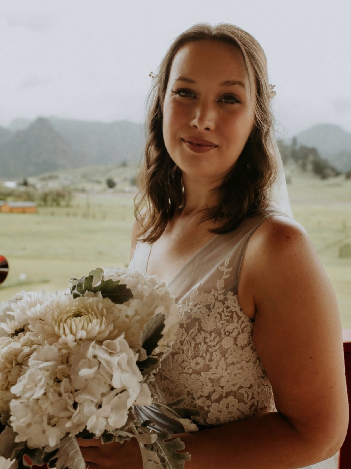Every bride deserves to feel like the best version of herself. It was a joy to bring this vision to life for you! #clevelandweddinghair #weddinghairstyle #clevelandweddinghairstylist