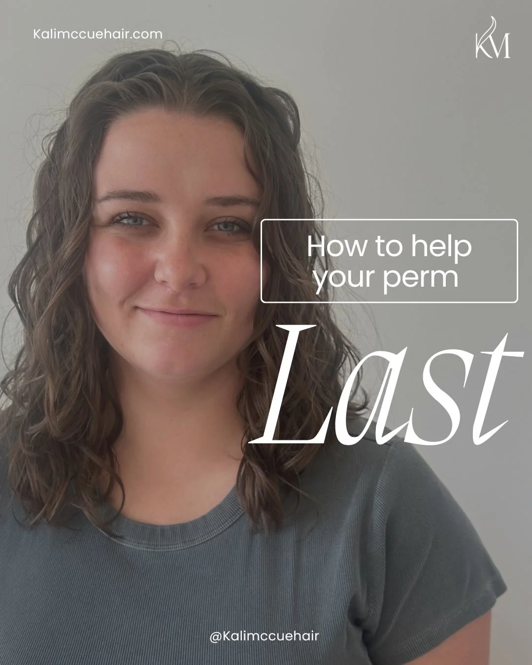 One of the biggest misconceptions about wave perms is that they only last a few weeks before completely falling out.

While the texture will naturally soften over time, a well-executed perm combined with the right maintenance can last for months.

He