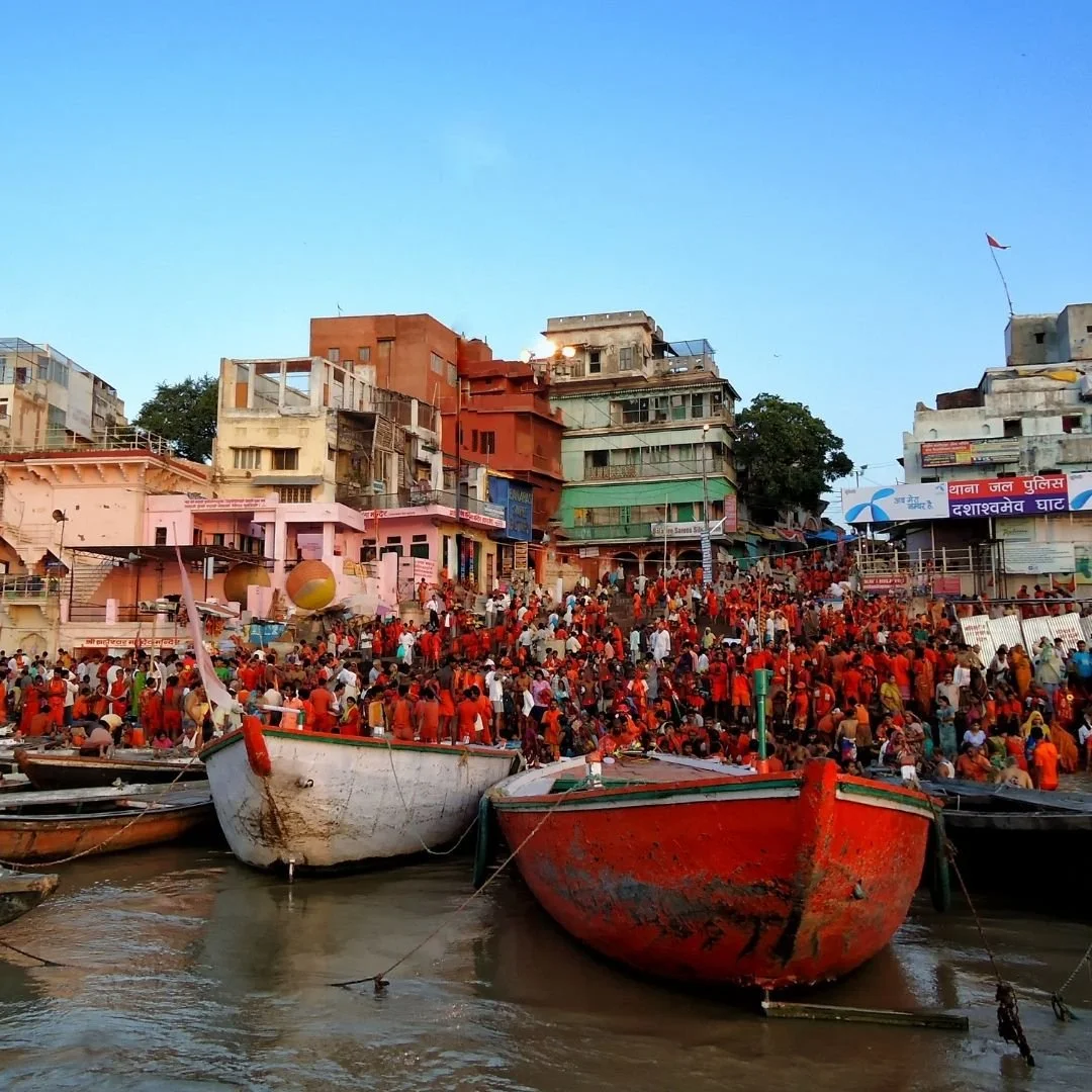 Kashi.  Benares.  Varanasi.  Avimukta.  Anandavana.  Mahashmahana.  Rudravasa.  All are one.  And that one is one of the world's oldest living continually habited cities. 

Considered one of the most holy cities. 

A place truly like no other.

A pla