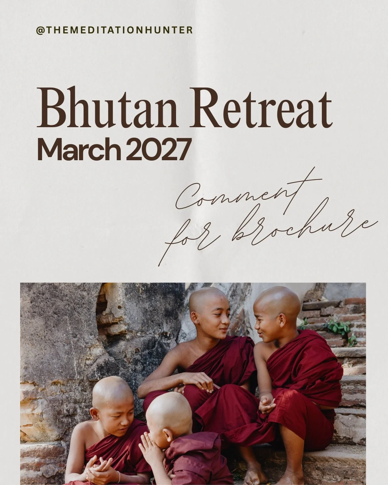 Have you heard the latest?

Not only are we taking you to Bhutan for 8 days, but we then head to Rishikesh for a few nights AND there is then the opportunity to attend the famous spiritual gathering of Kumbh Mela at Haridwar where we will get access 