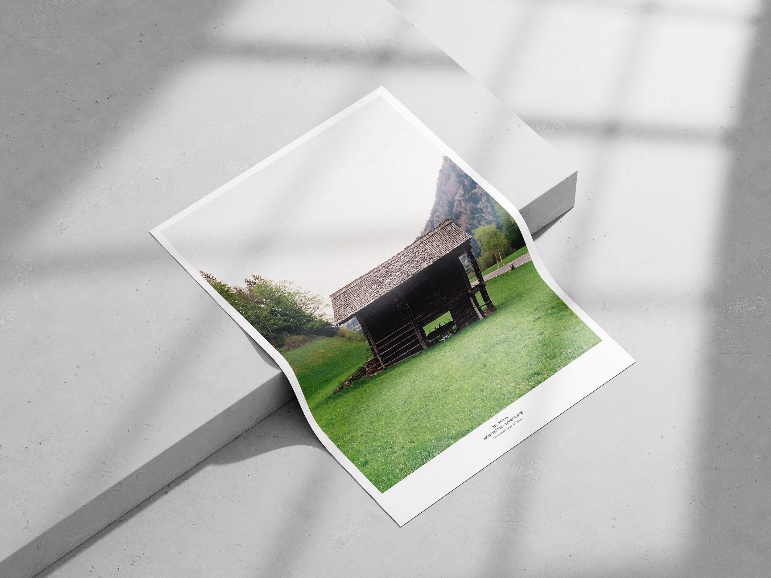 Poster - série "1 mois dans les Alpes"