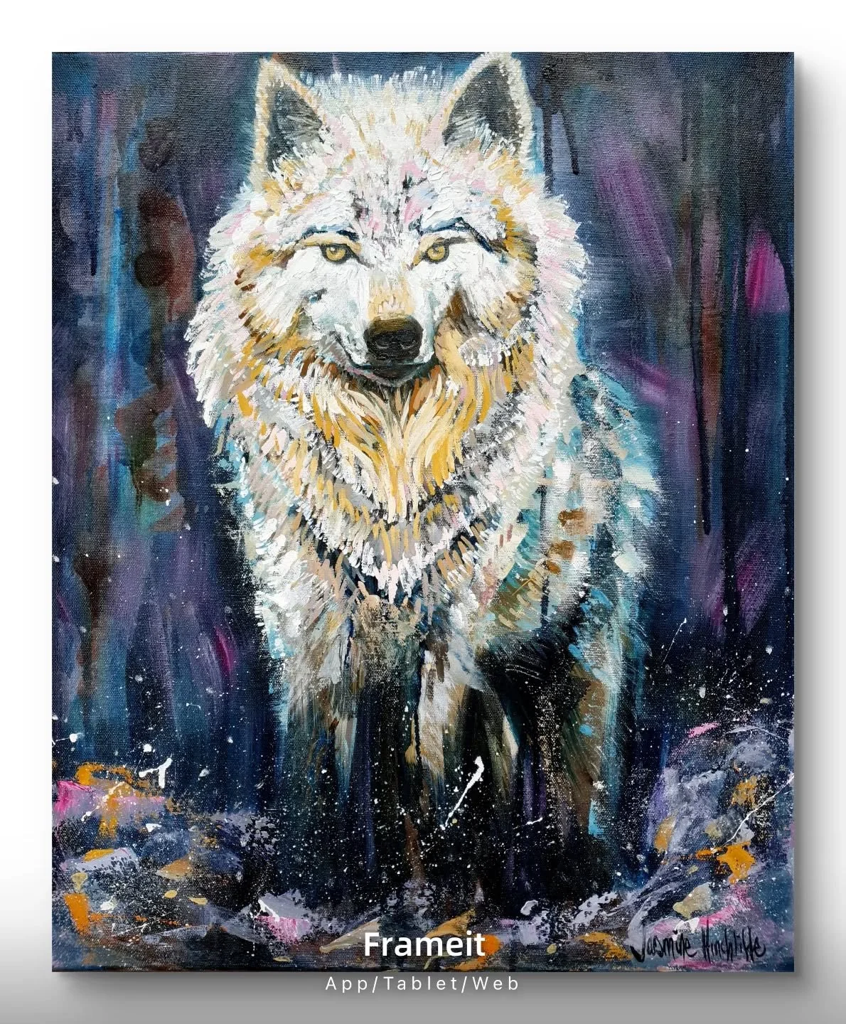 Spirited
Oil on canvas
20 x 24 Inches 
$495