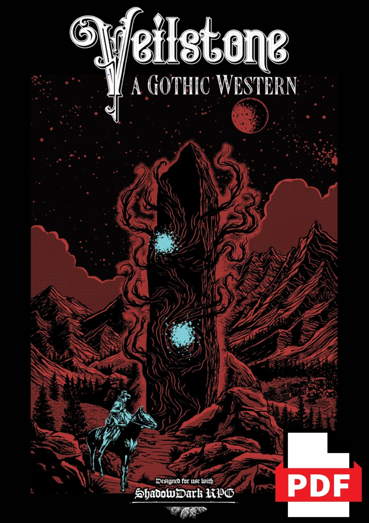 Veilstone: a Gothic Western, Digital PDF