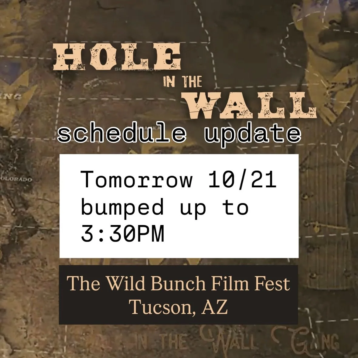 hope to see you there 🫵🏻
#thewildbunch
#holeinthewall
#wyoming
#arizona
#westernhistory