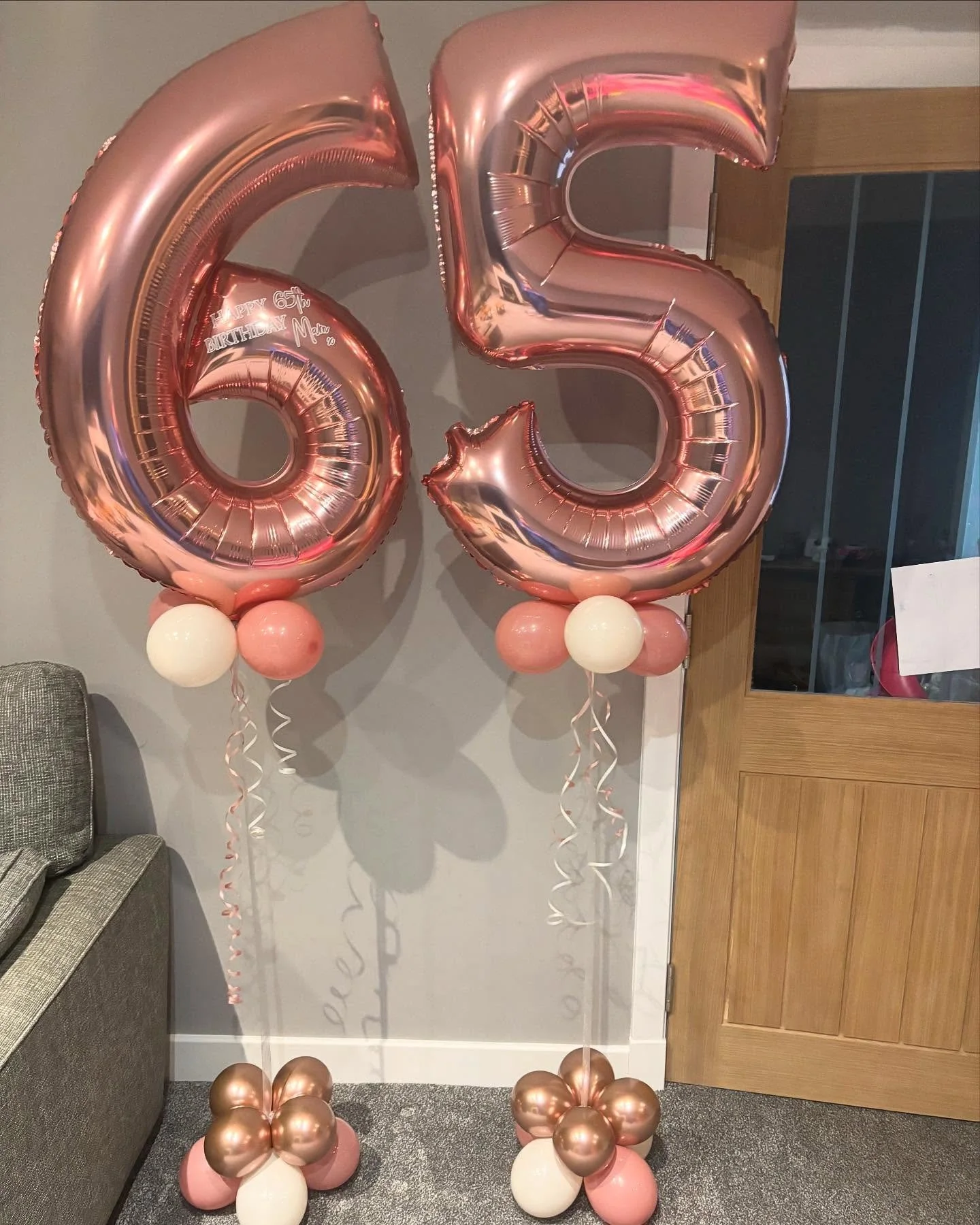 Number stack 6️⃣5️⃣ 🥳🎉 happy birthday! #happybirthday #numberstack #balloons #ballooning #balloonstylist #65 #dumfries #balloons🎈 #decorations #birthday #localbusiness