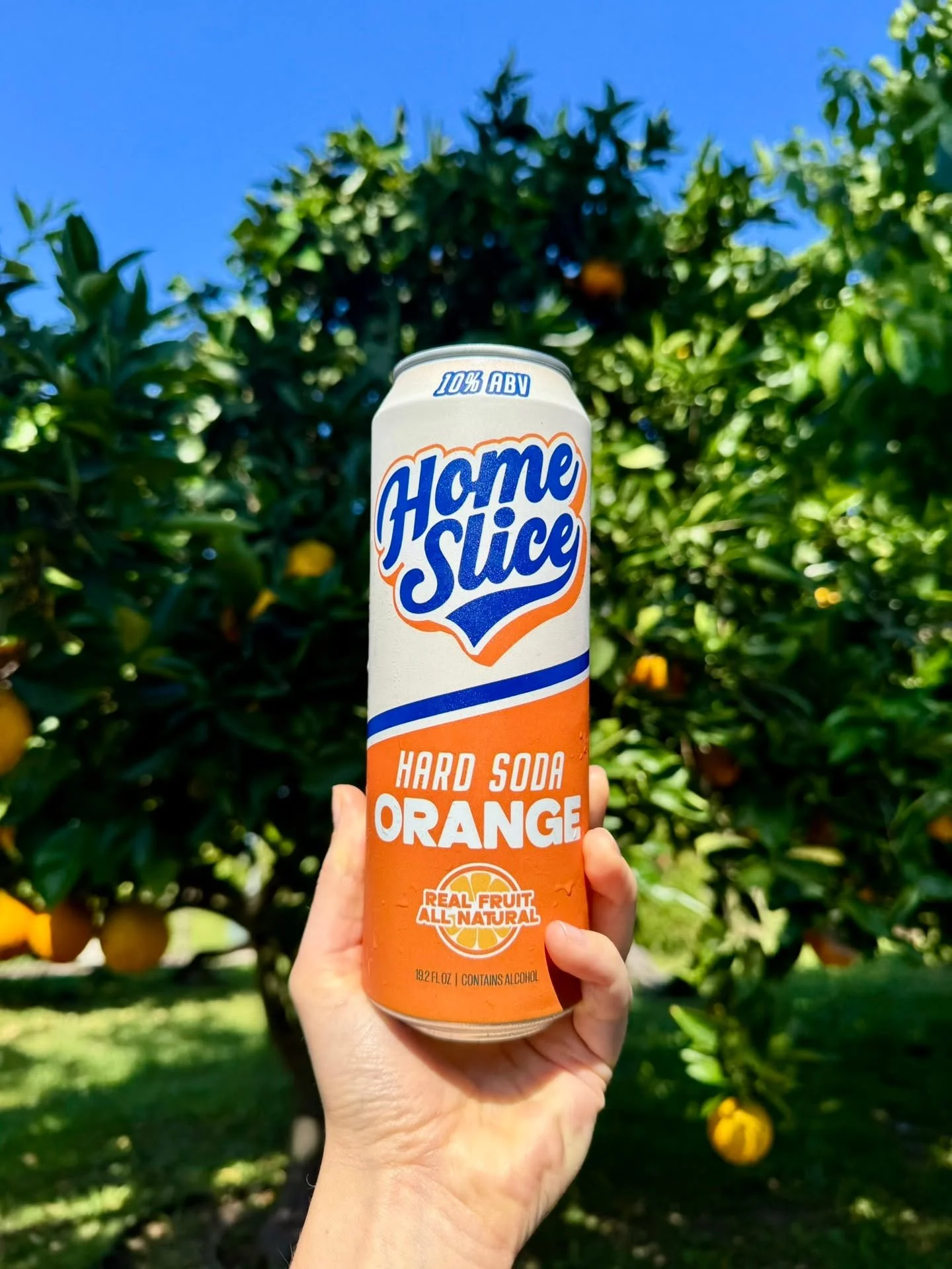 Client Spotlight 🍊 @drinkhomeslice 
Orange soda&hellip;but grown up.

Home Slice just launched their orange-flavored hard soda, bringing a nostalgic flavor into a new category. 

Always rewarding to see a concept turn into a product you can hold!

#