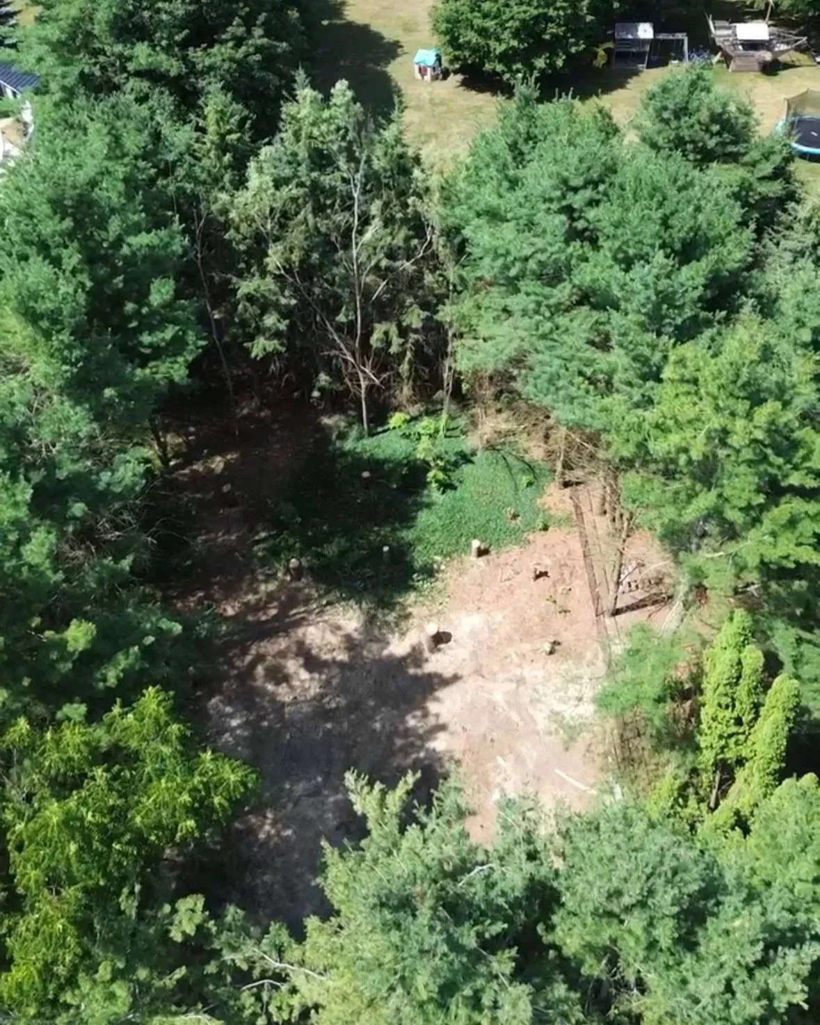 Lot clearing for Commercial lots, building lots, residential tree service