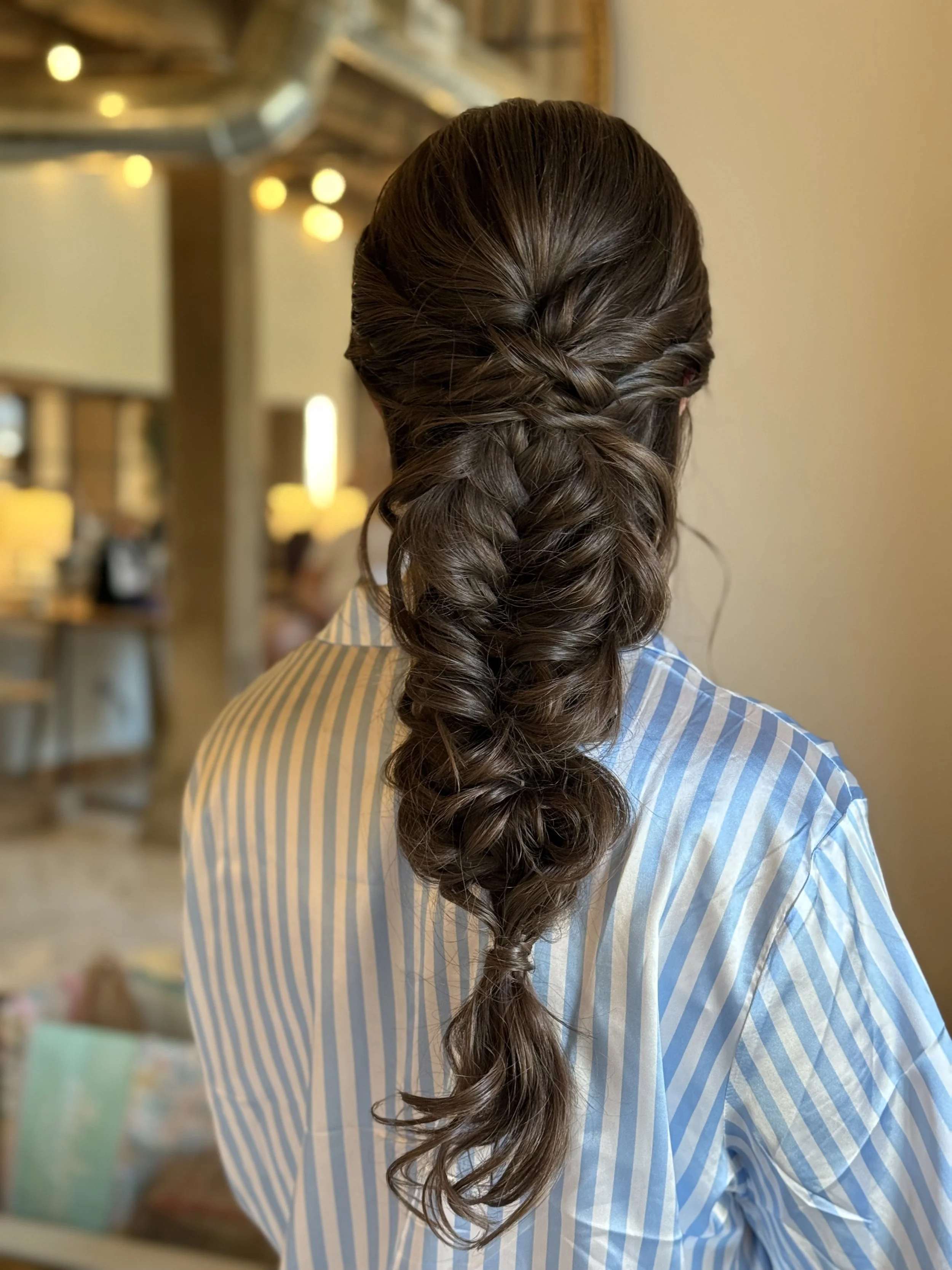 boho braid for wedding hair