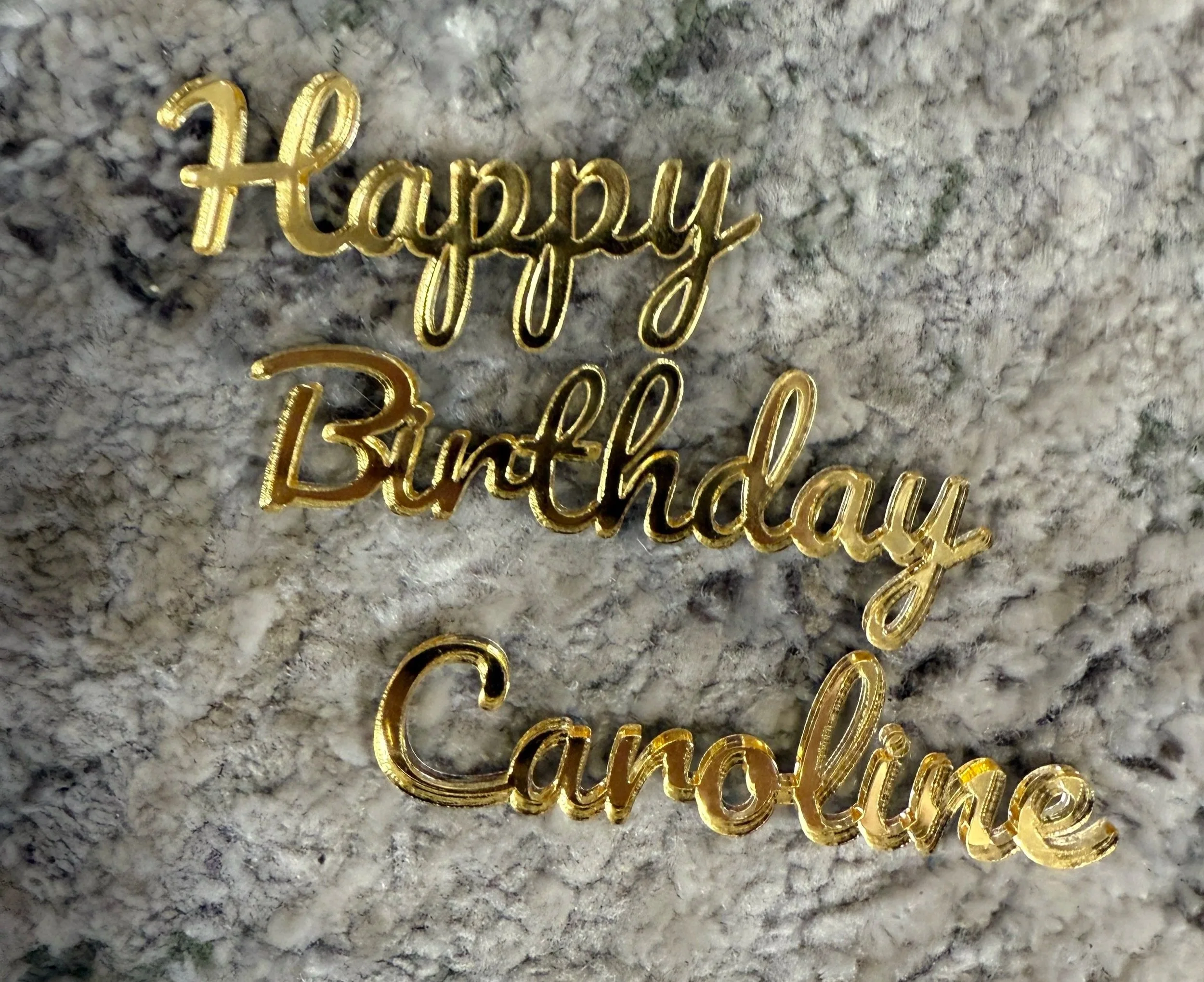 Custom Cake Charms and Toppers