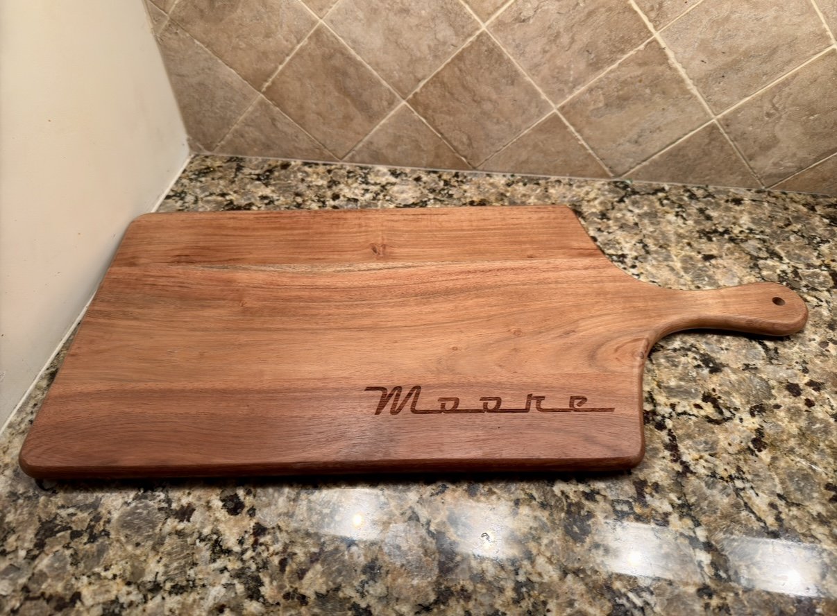 Custom Engraved Cutting Board