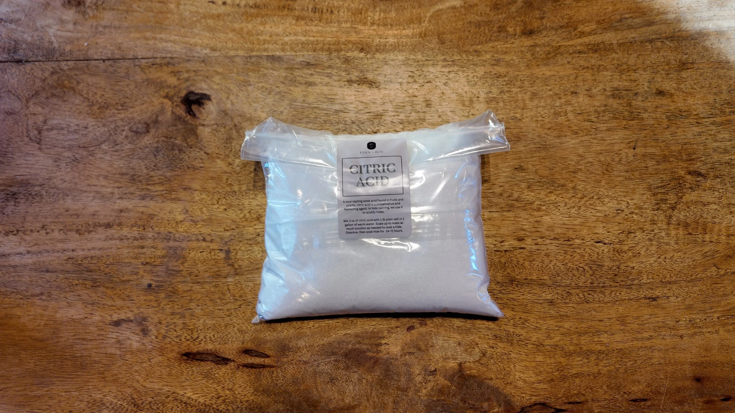 Citric Acid – Pickling Agent for Hide Tanning