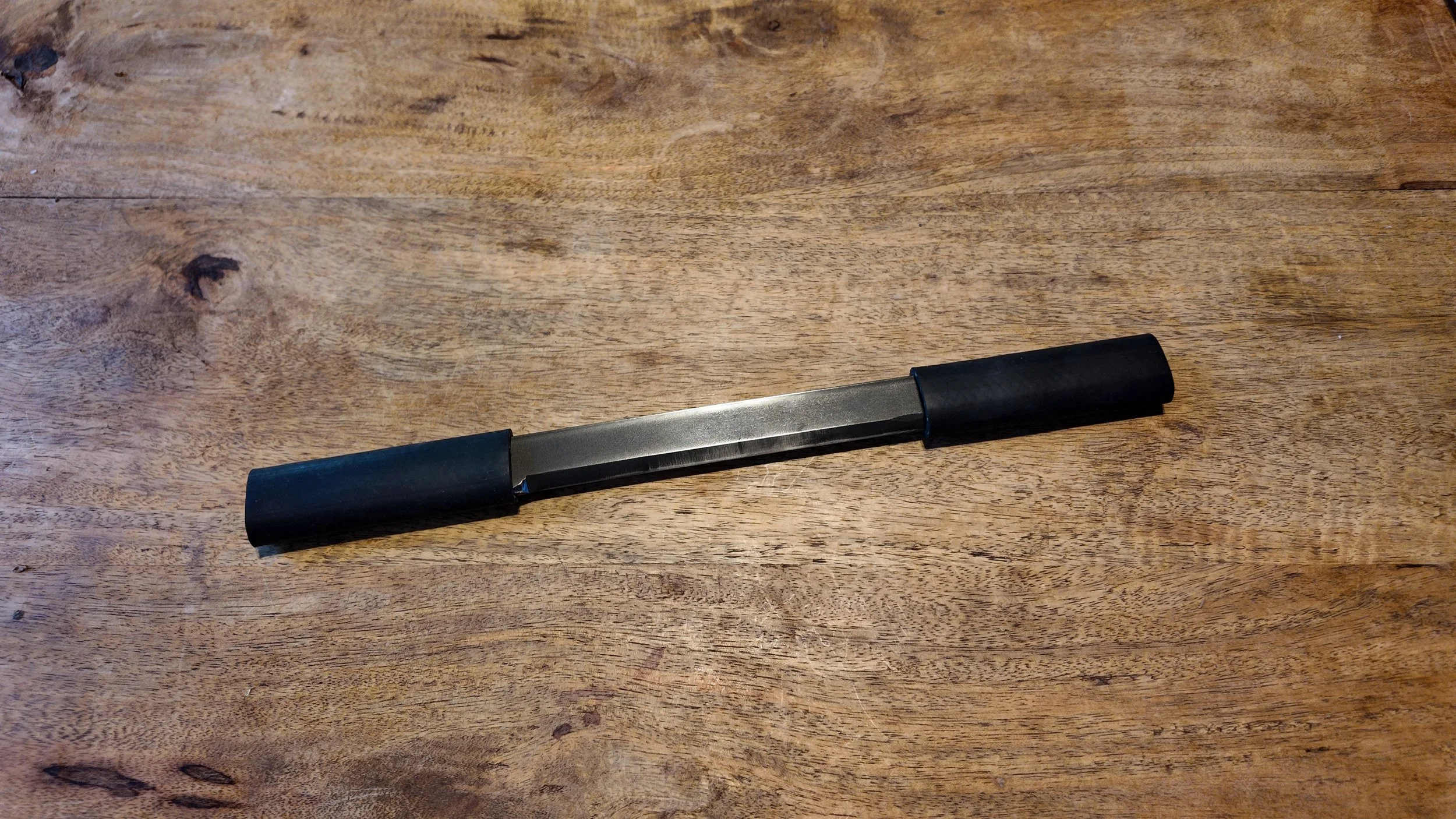 Rune Wet-Scraper – Stainless Steel Hide Tanning Tool for Fleshing, Graining, and Membraning