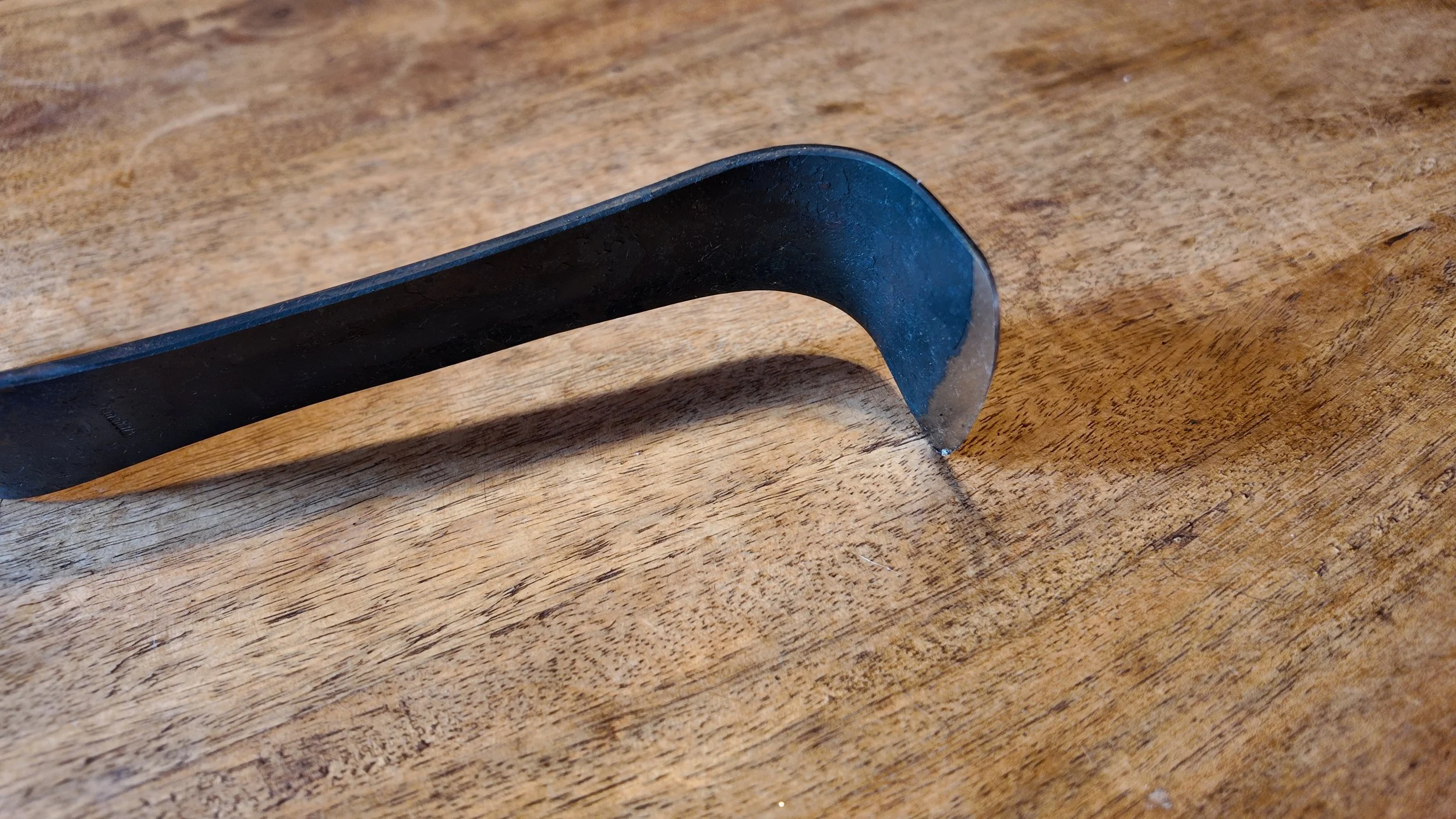 S Scraper – Heavy-Duty Hide Tanning Tool - Close Up.JPG