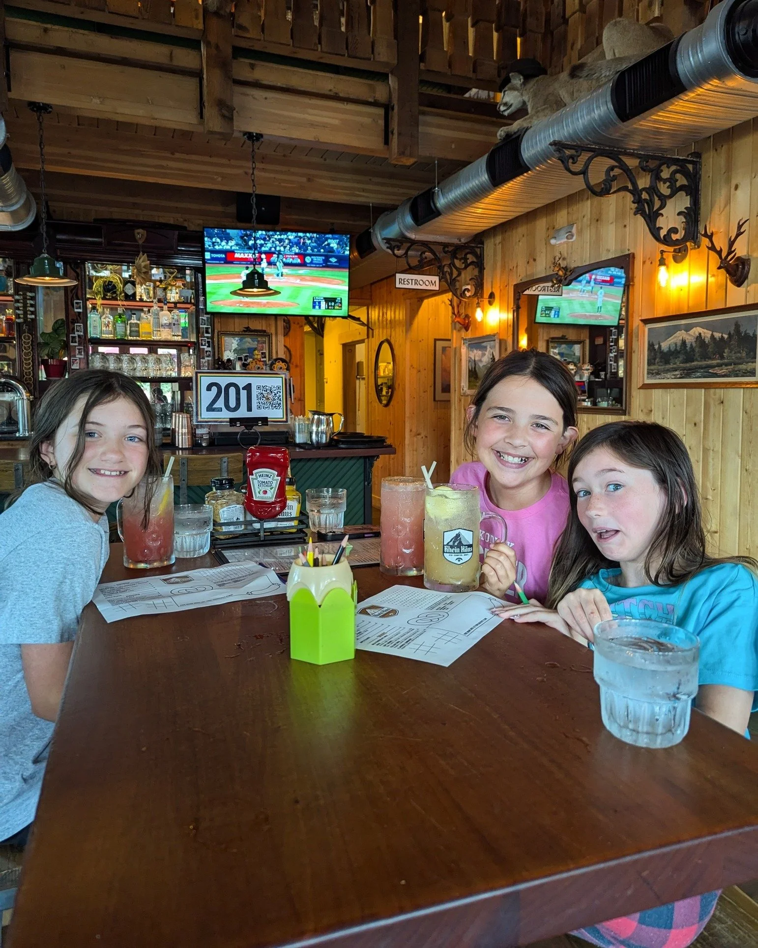 Family time just hits different out here in Leavenworth. Whether you're snackin', sippin', or just hangin' out&mdash;our spot's got room for everyone.

Bring the whole crew and make some memories in our little mountain town 💛🥨🍹