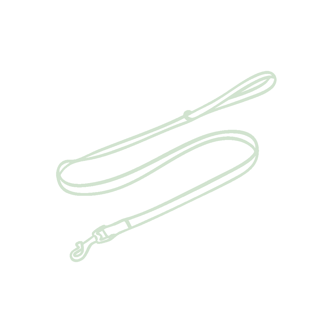 Line drawing of a lasso loop with a stake, used for roping livestock.