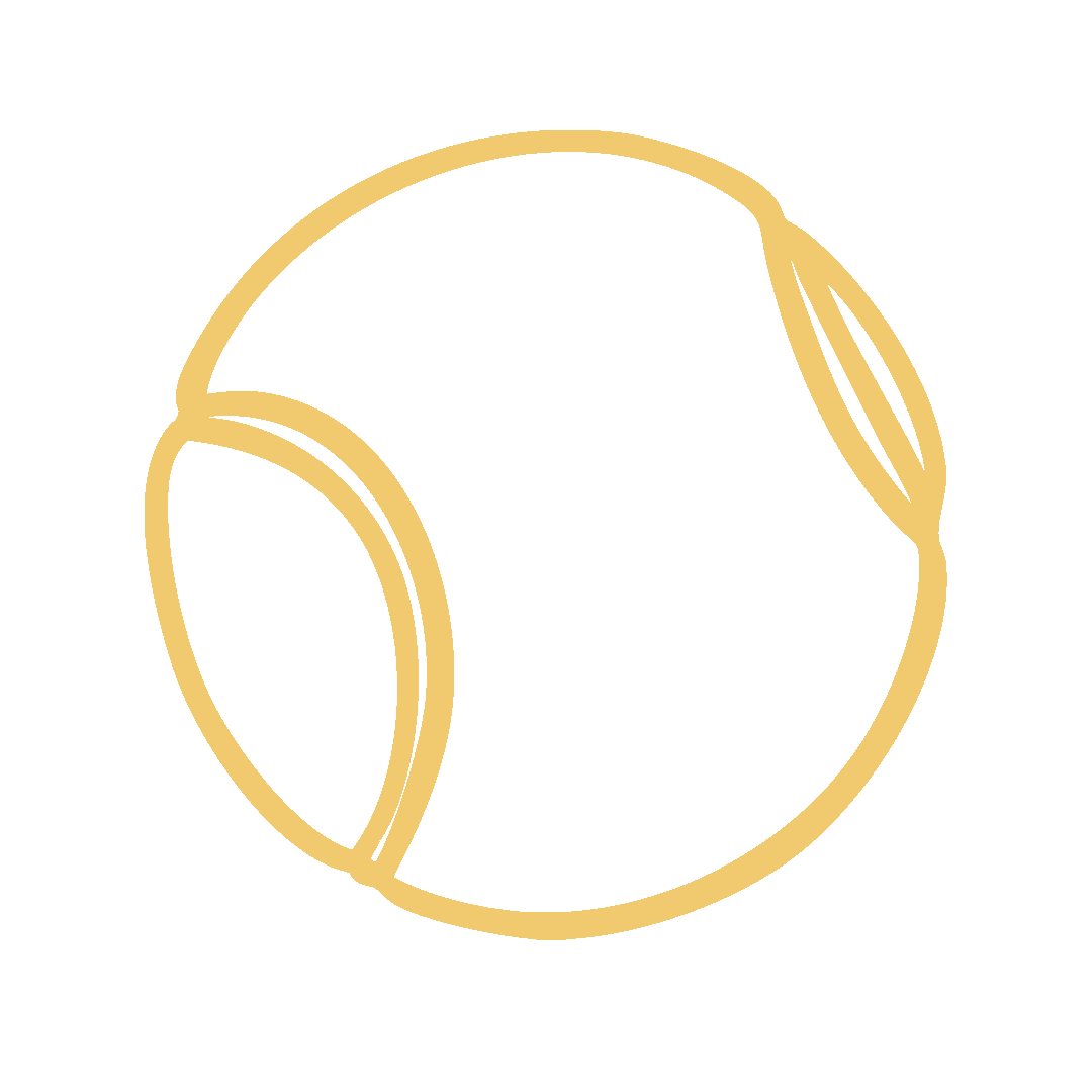 Line drawing of a coconut with some of the shell removed, showing the inside.