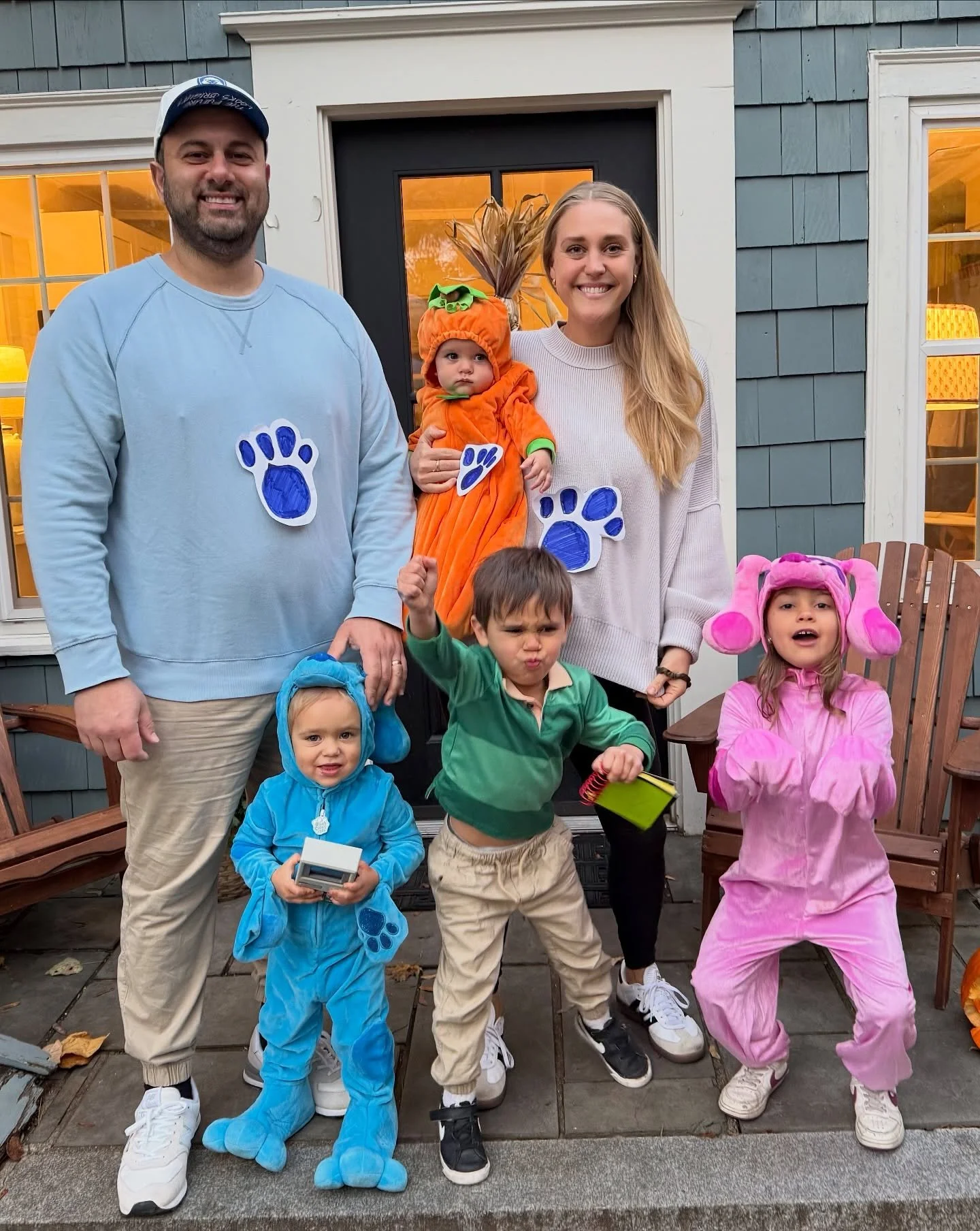 Happy Halloween from the Saliba family blues clues edition!