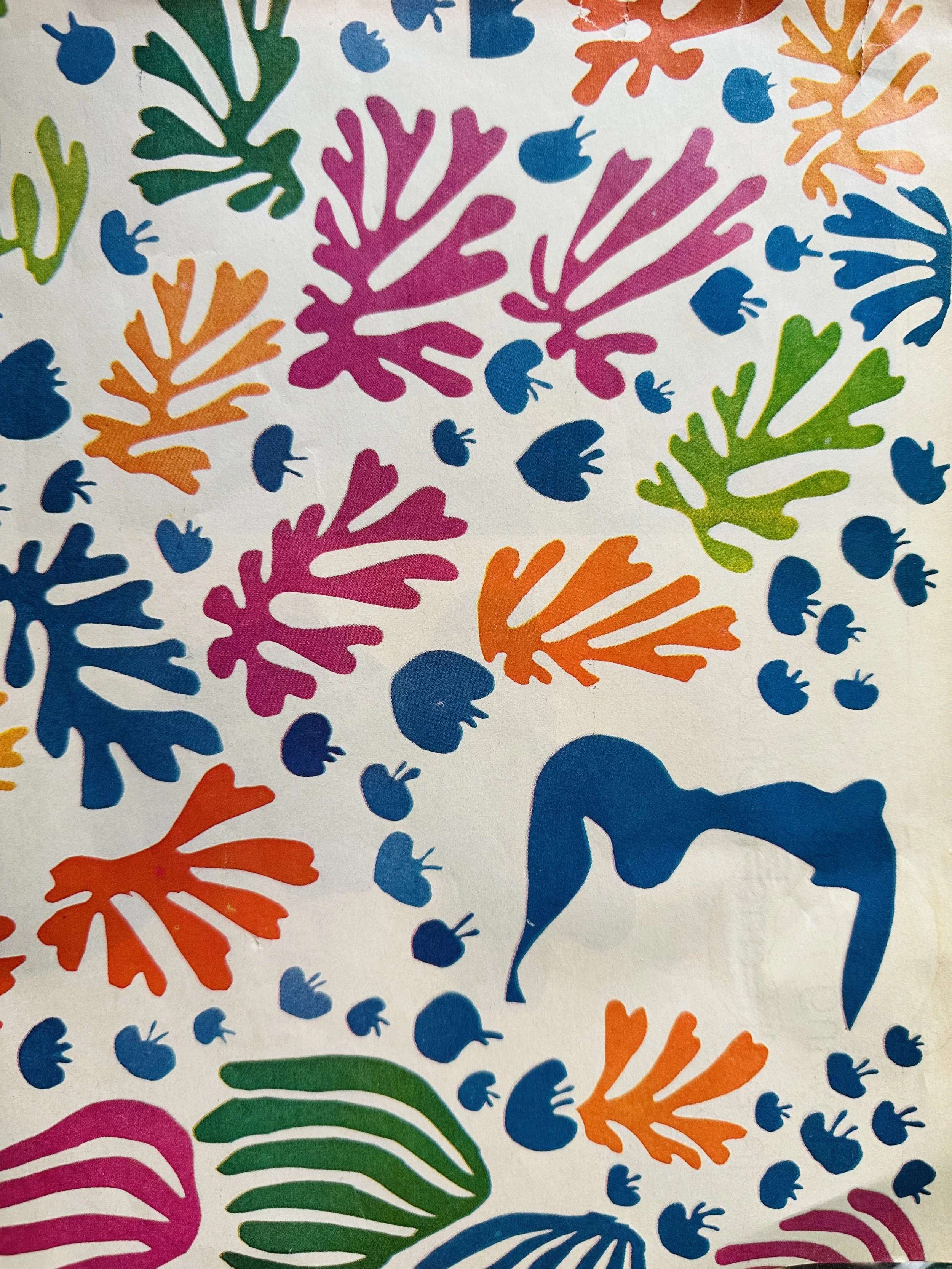 1970's Matisse Magazine converted into WALLPAPER