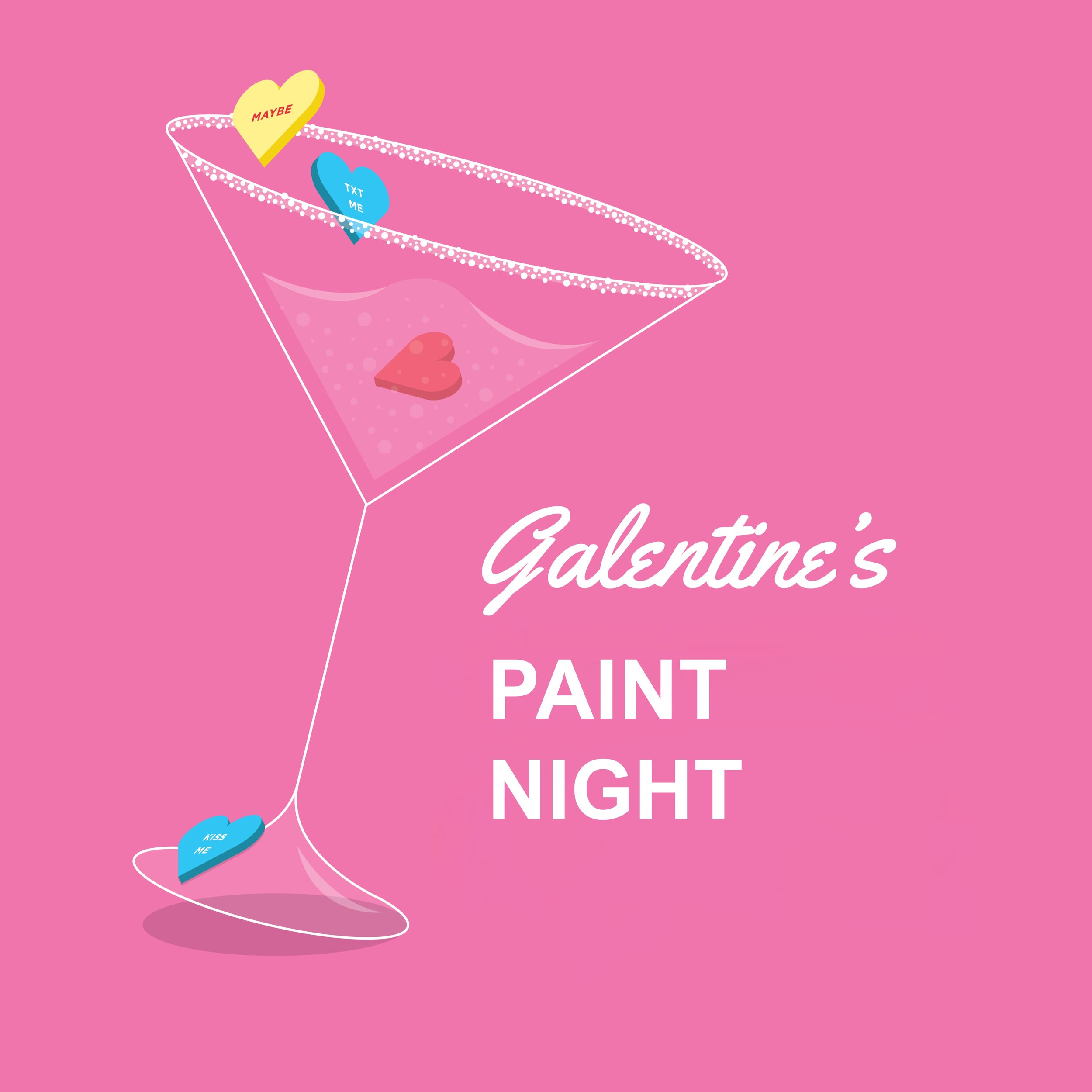 Galentine's Paint Night