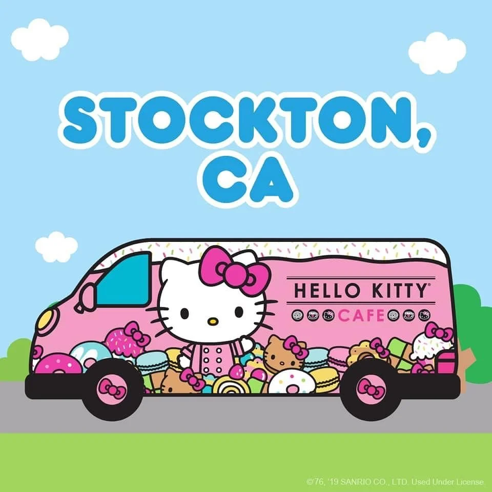 Hello Kitty Cafe Truck Appearance