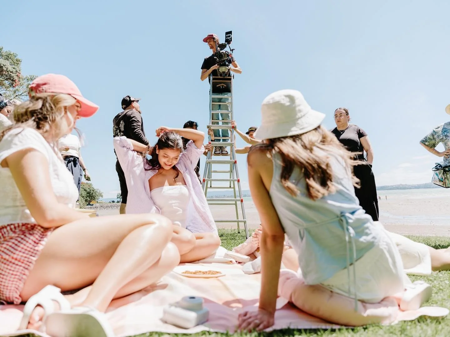 Great shoot day in the sun with @eyesandearsnz @lee_stapleton and the team MetroXP @kymberley.jane Photos 📸 @ethanlowryphotography