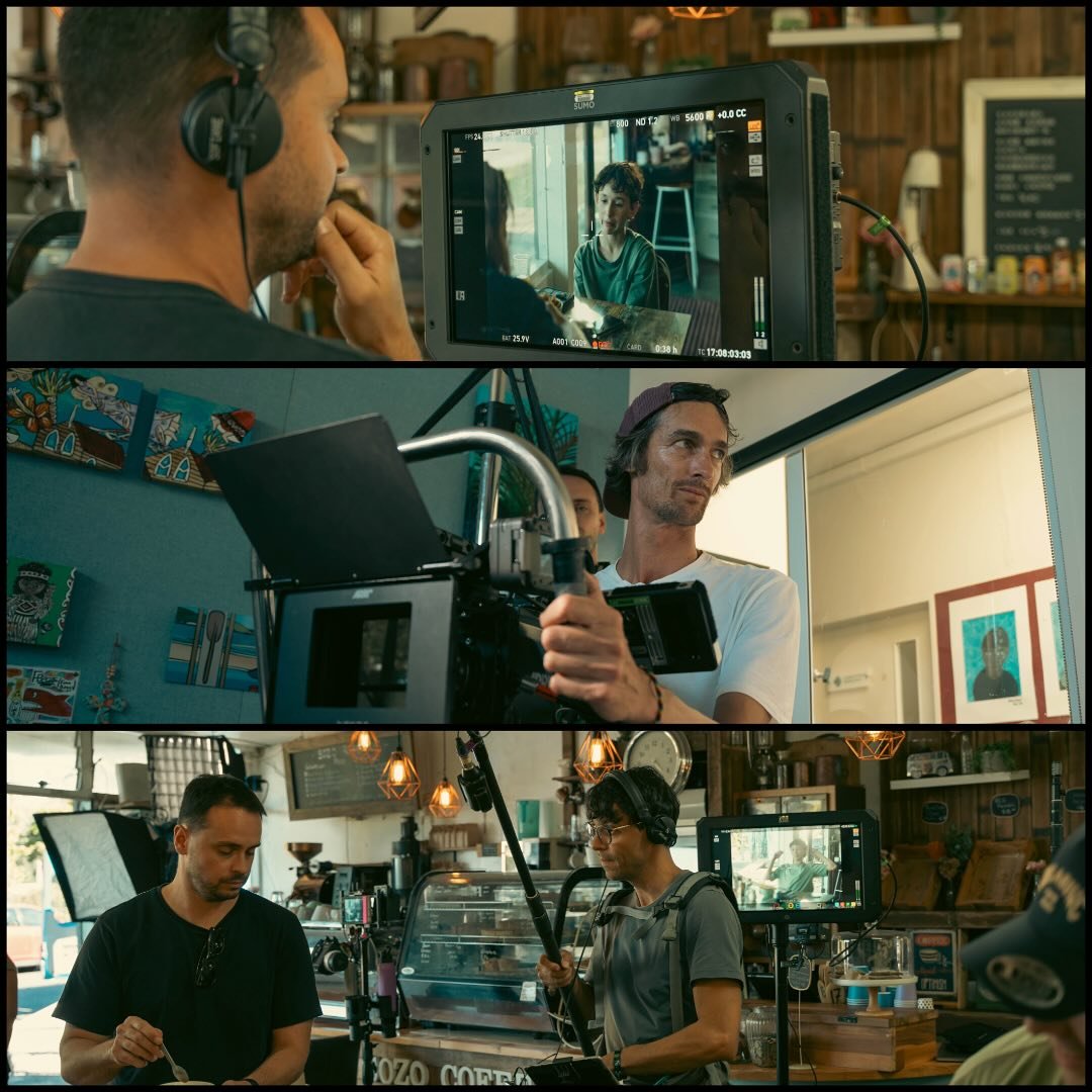 Only a few pickups left&hellip; a great crew for a special production 🤙🏾 @fndhart @pabloredband @sofi_cine @errollshand @jodierimmer @shamir_sound @sofi_cine @imagenzltd with @gabrielofgomes on the stills!
