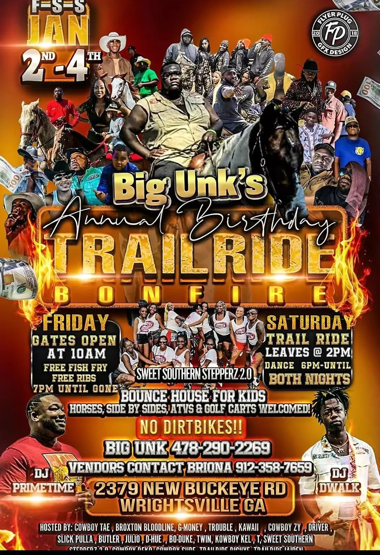Big Unk's Annual Trail Ride & Bonfire
