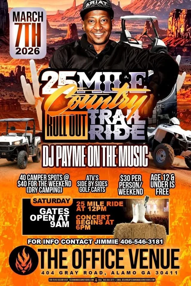 25 Mile Country Roll Out Trail Ride